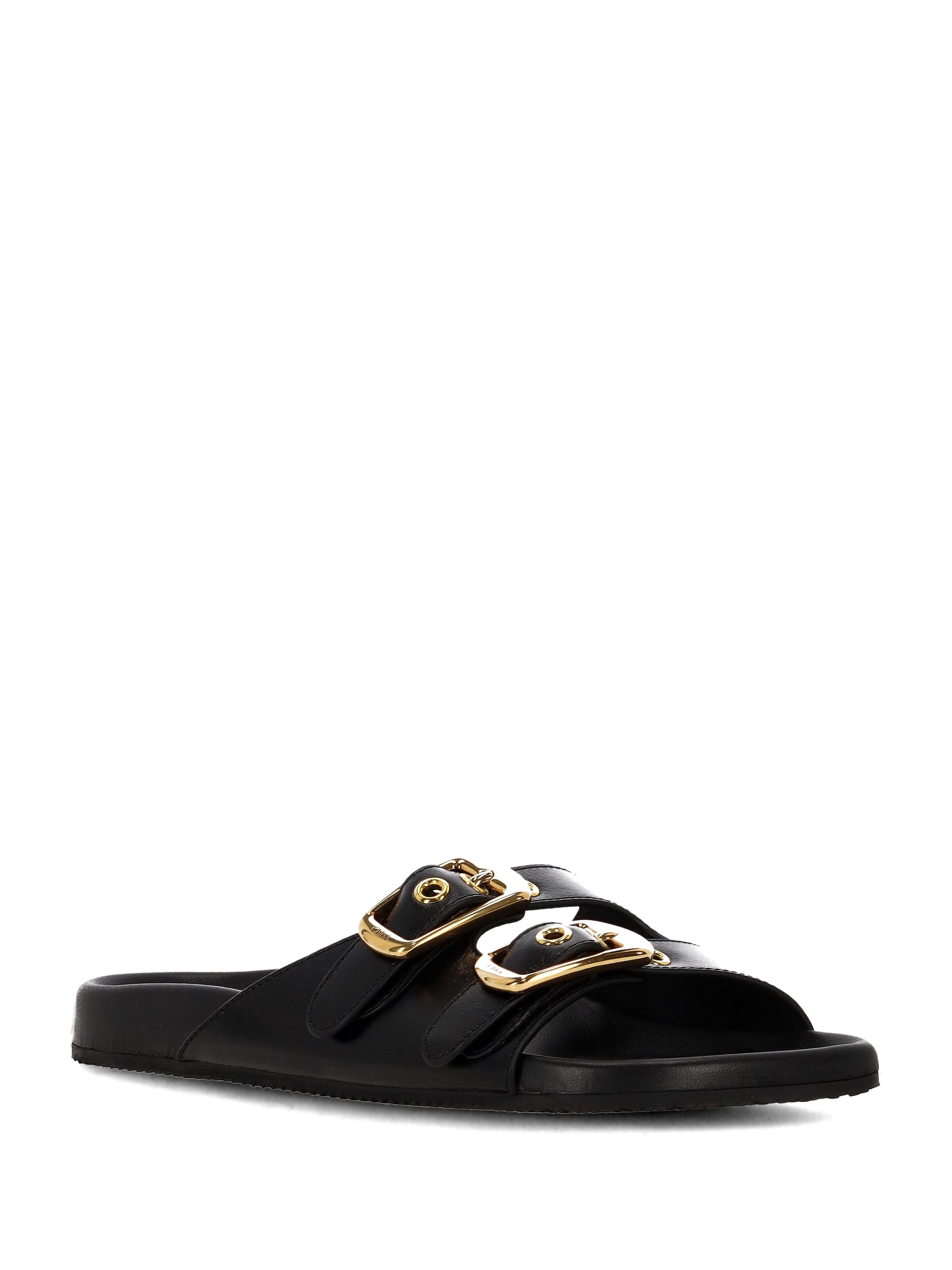 Chloè C25S08PQJ Woman Black Sandals - Zuklat