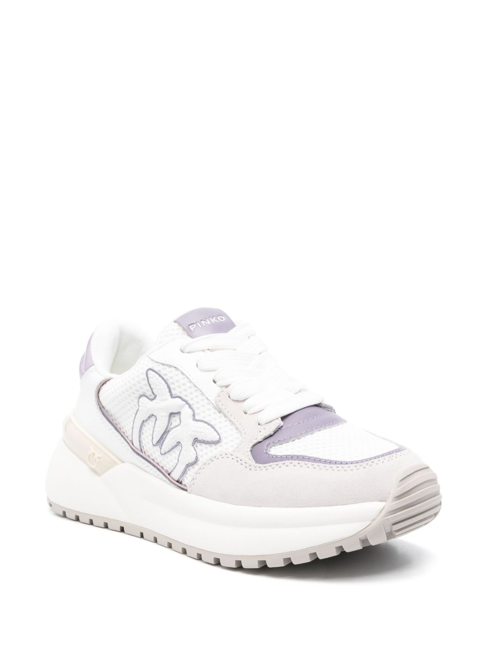 Pinko SS0055 Woman White/lilac Sneakers - Zuklat