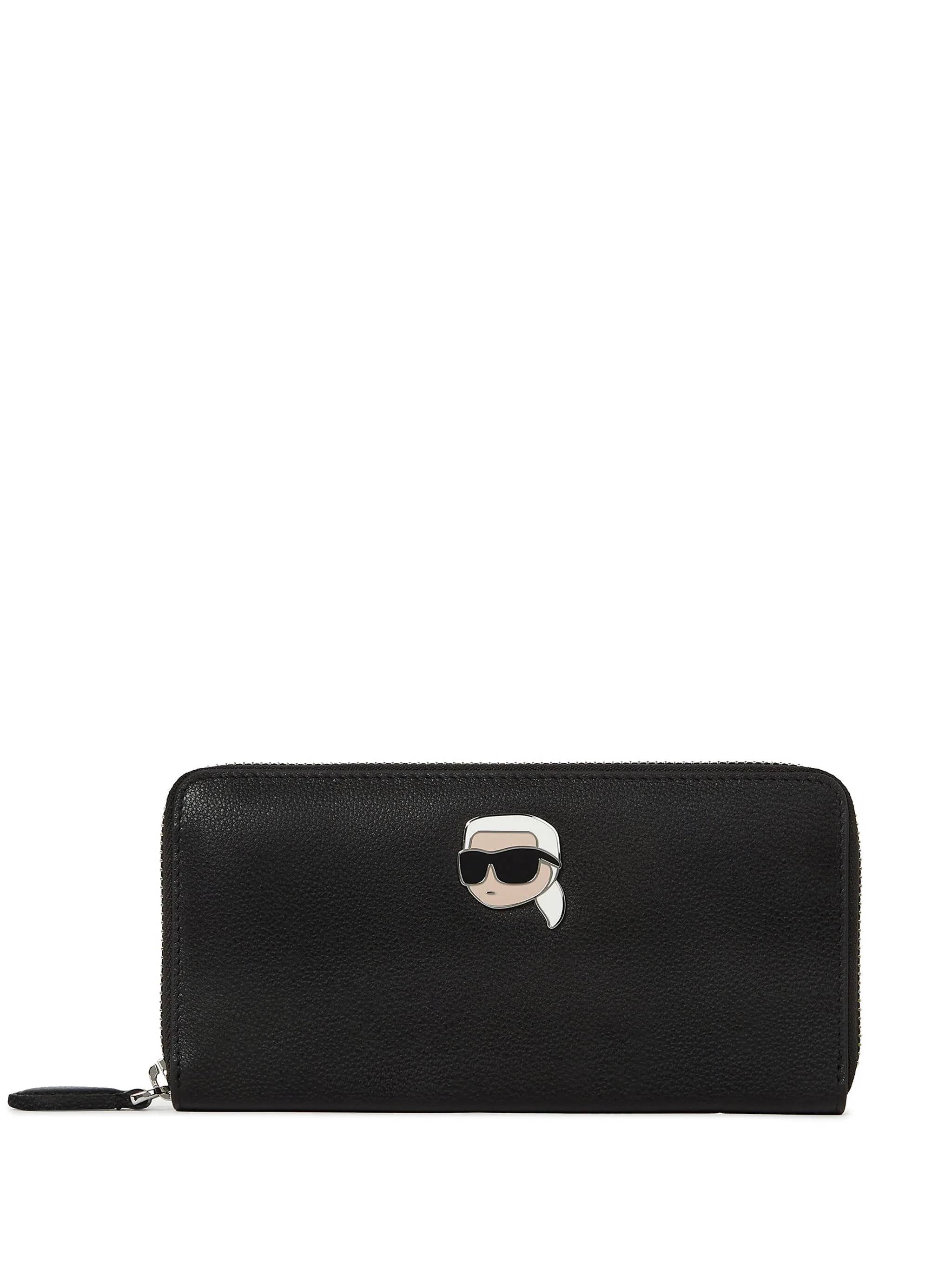 Karl Lagerfeld A1W32124 Woman Black Wallets - Zuklat