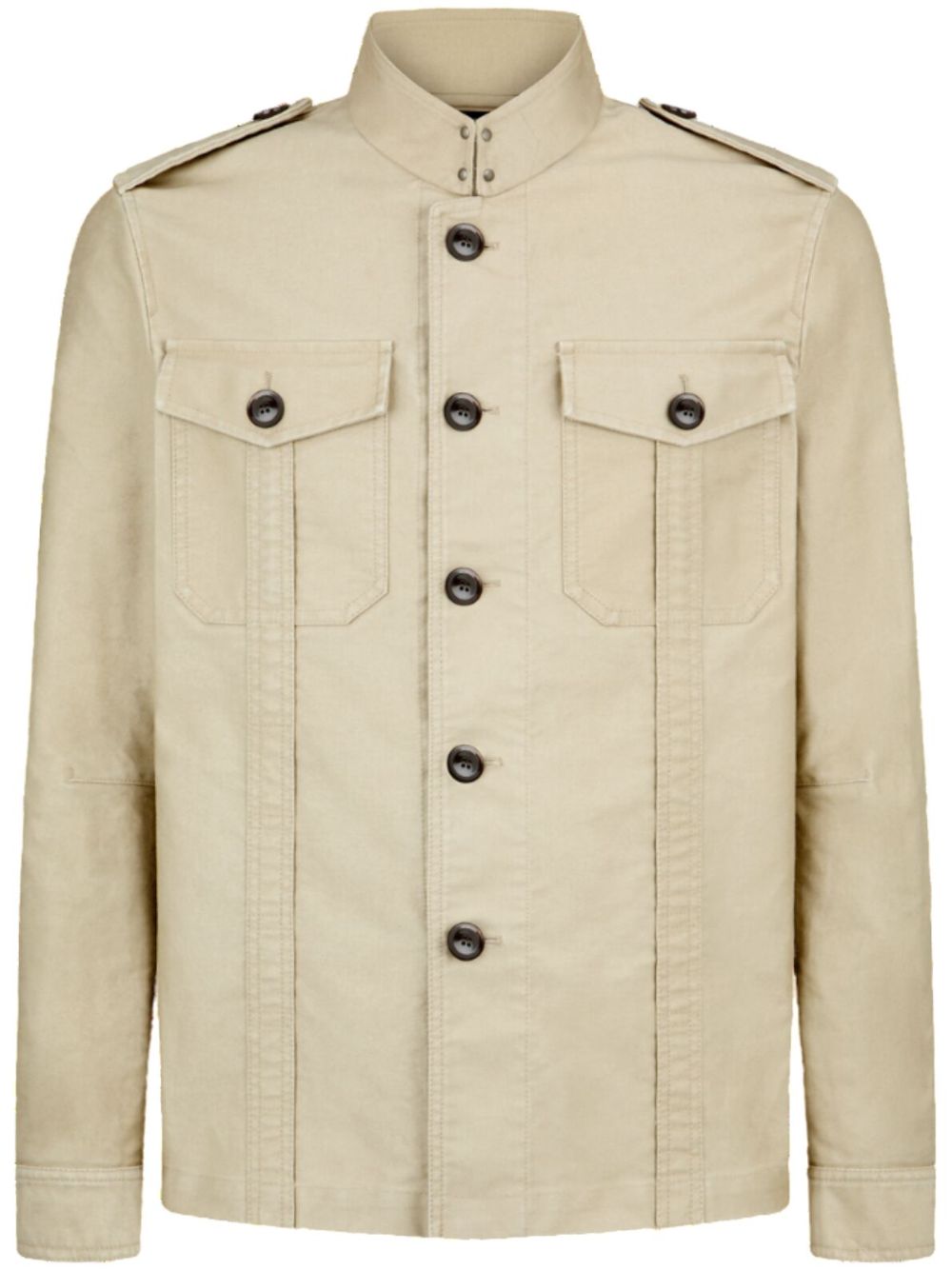 Tom Ford OJS011FMC171S25 Man Sand Jackets - Zuklat