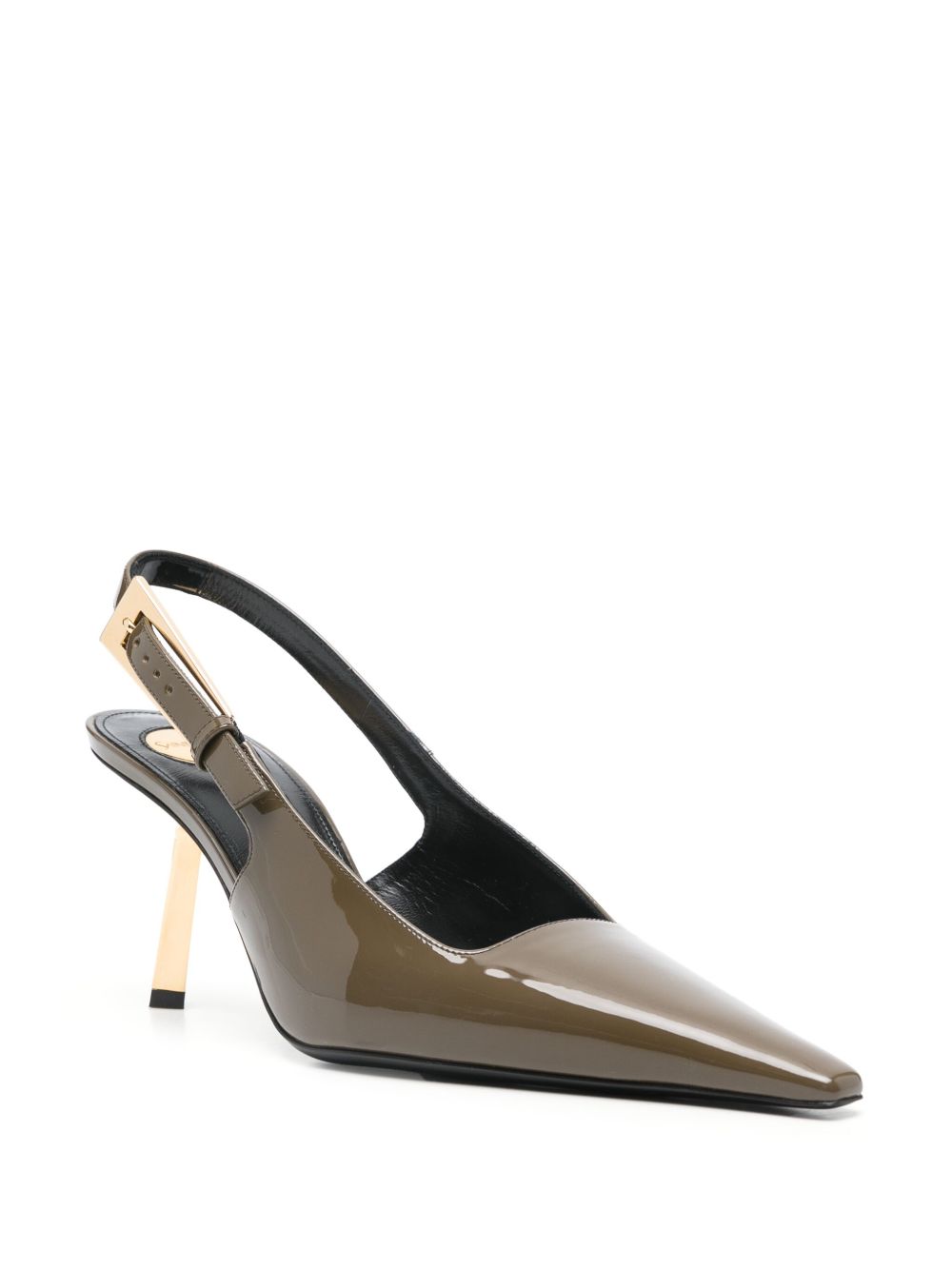 Saint Laurent 819161 Woman Amber green Sandals - Zuklat