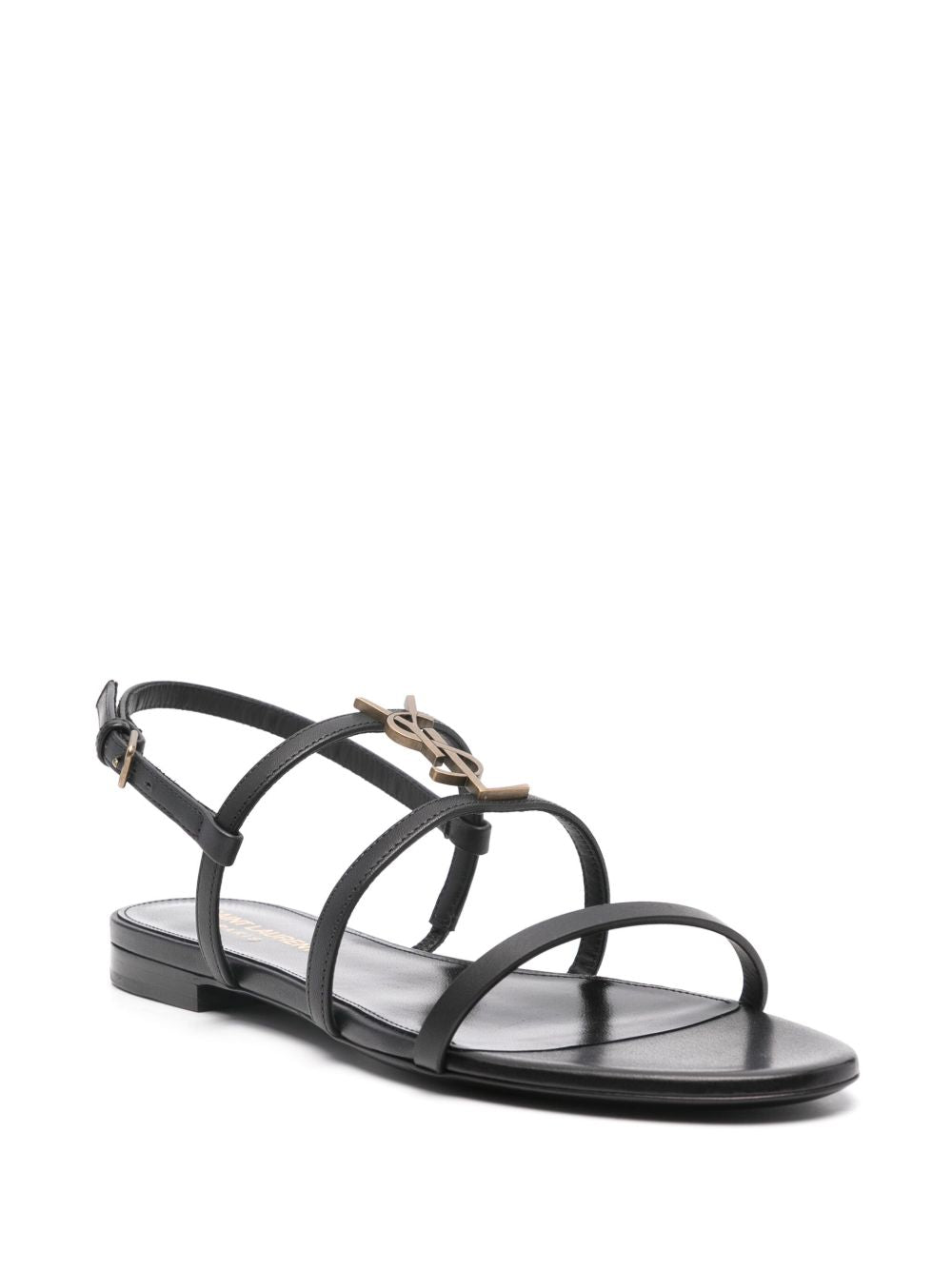 Saint Laurent 777348 Woman Black Sandals - Zuklat