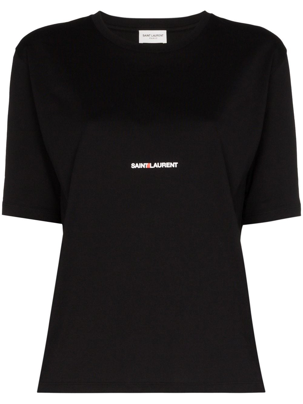 Saint Laurent 460876 Woman Black T-shirts and Polos - Zuklat