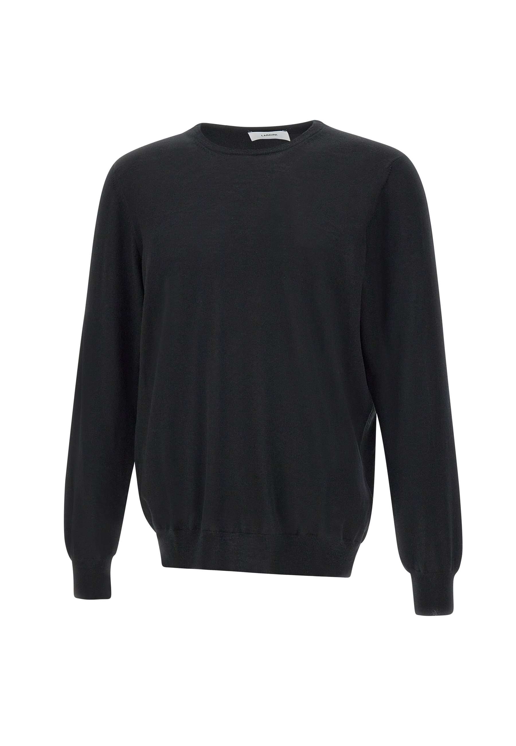 Lardini IVLMML260 Man Black Sweaters - Zuklat