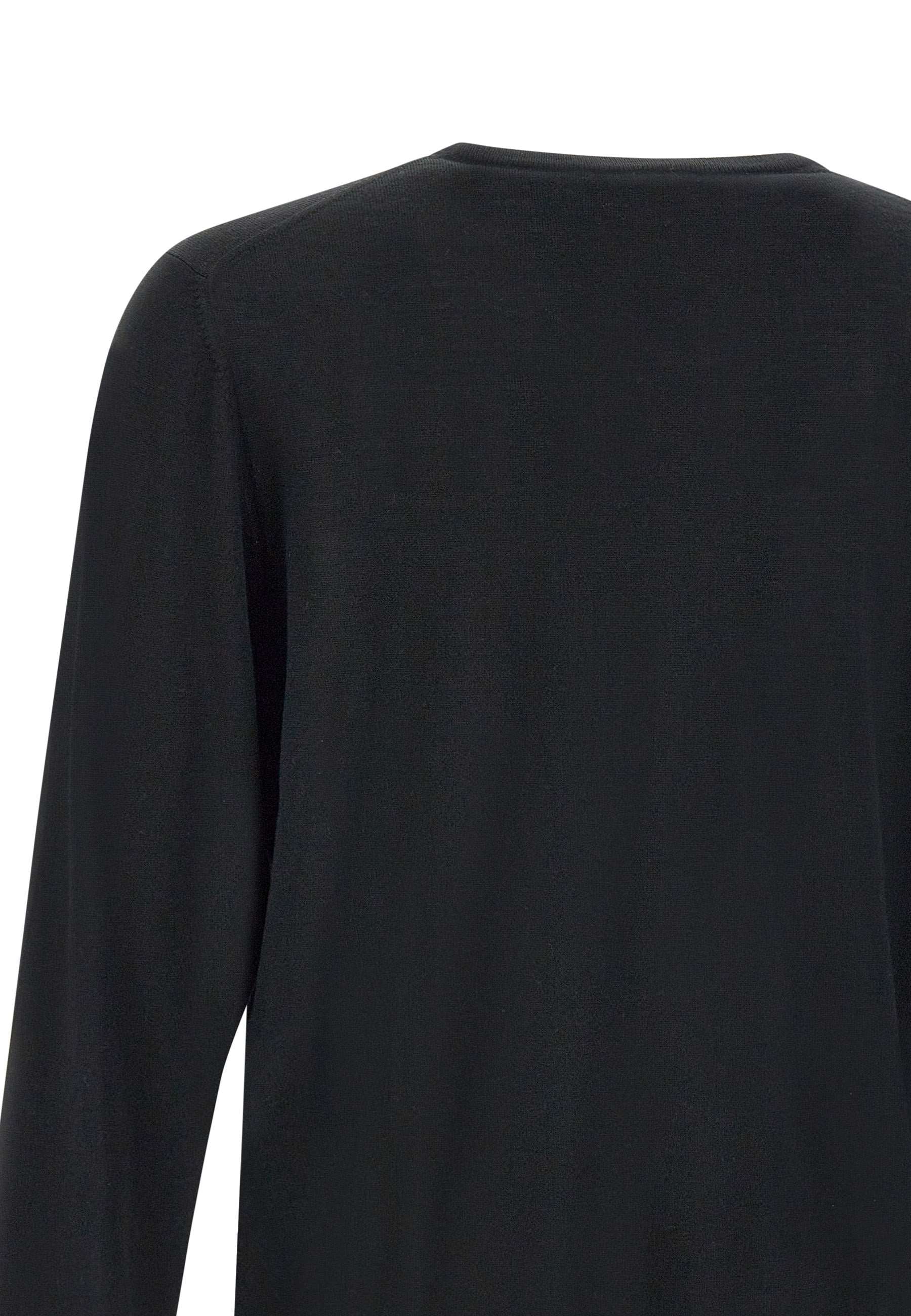 Lardini IVLMML260 Man Black Sweaters - Zuklat