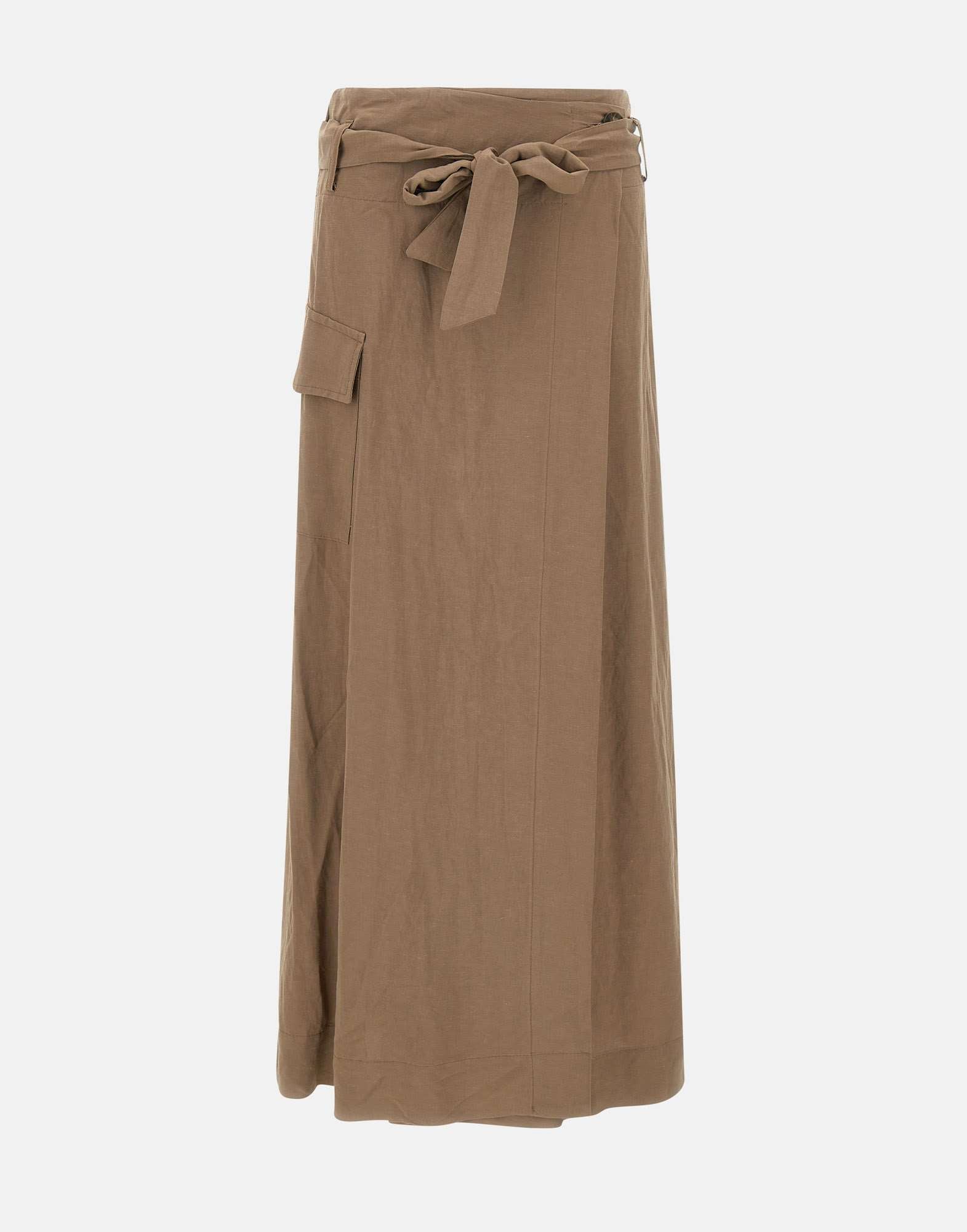 Kaos QP5CO039 Woman Brown Skirts - Zuklat