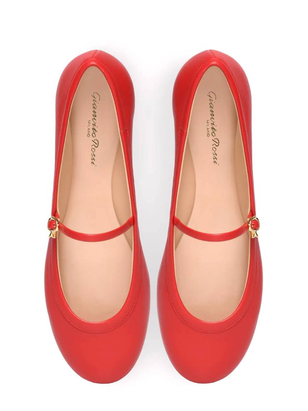 Gianvito Rossi G2222305GOM Woman TABASCO RED Flat shoes - Zuklat