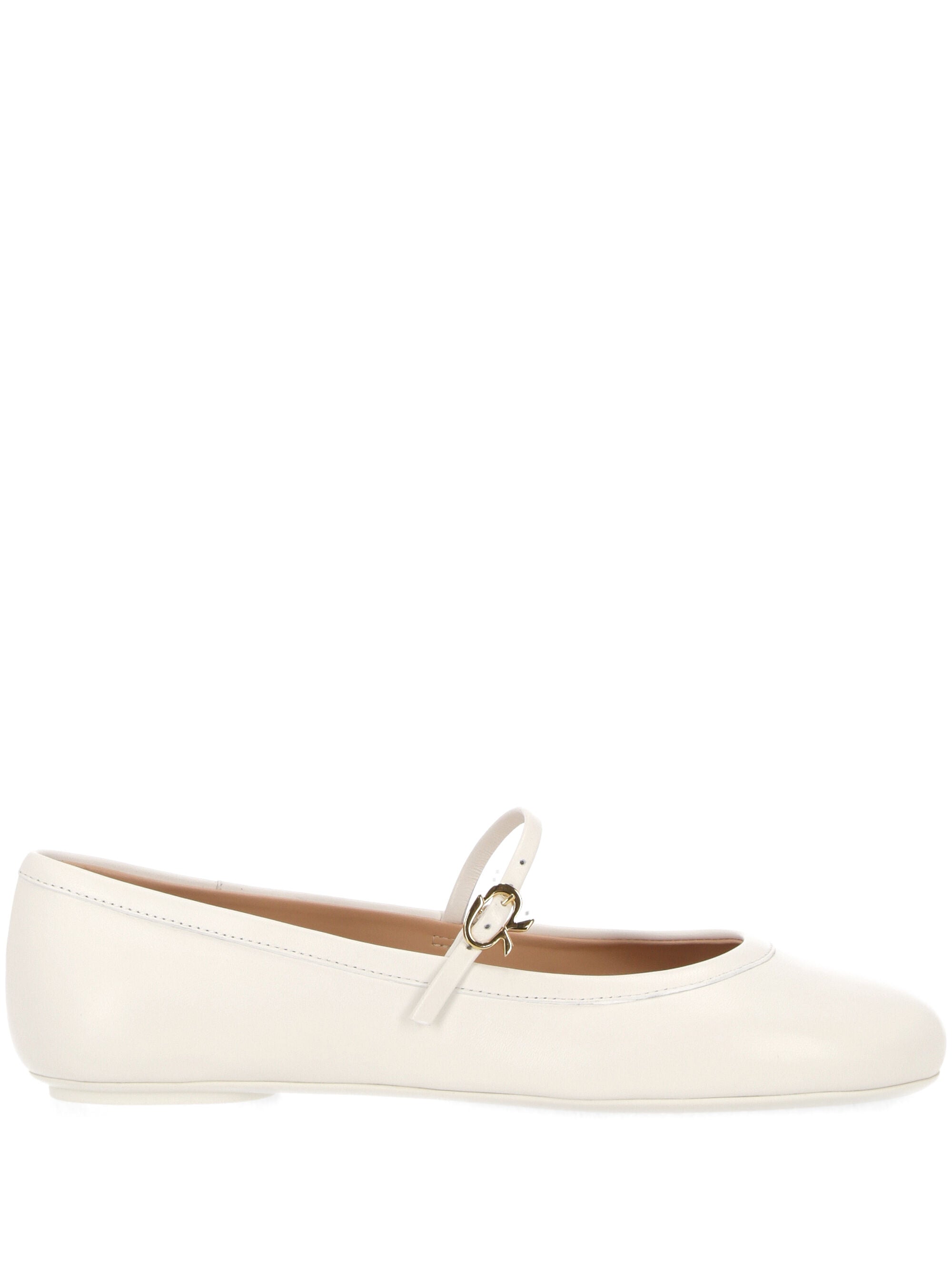 Gianvito Rossi G2222305GOM Woman White Flat shoes - Zuklat