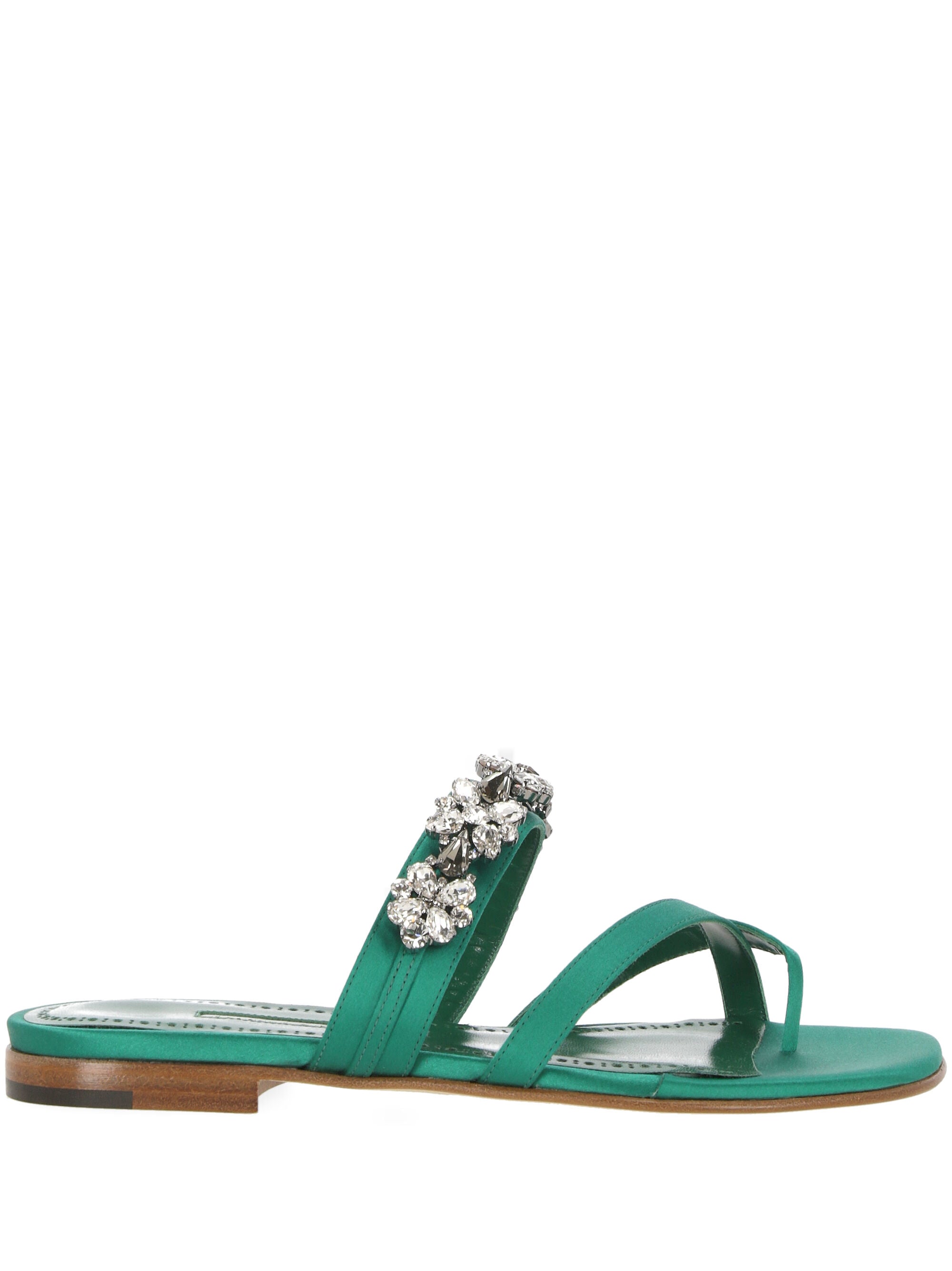 Manolo Blahnik 2241651 Woman BGRN Sandals - Zuklat