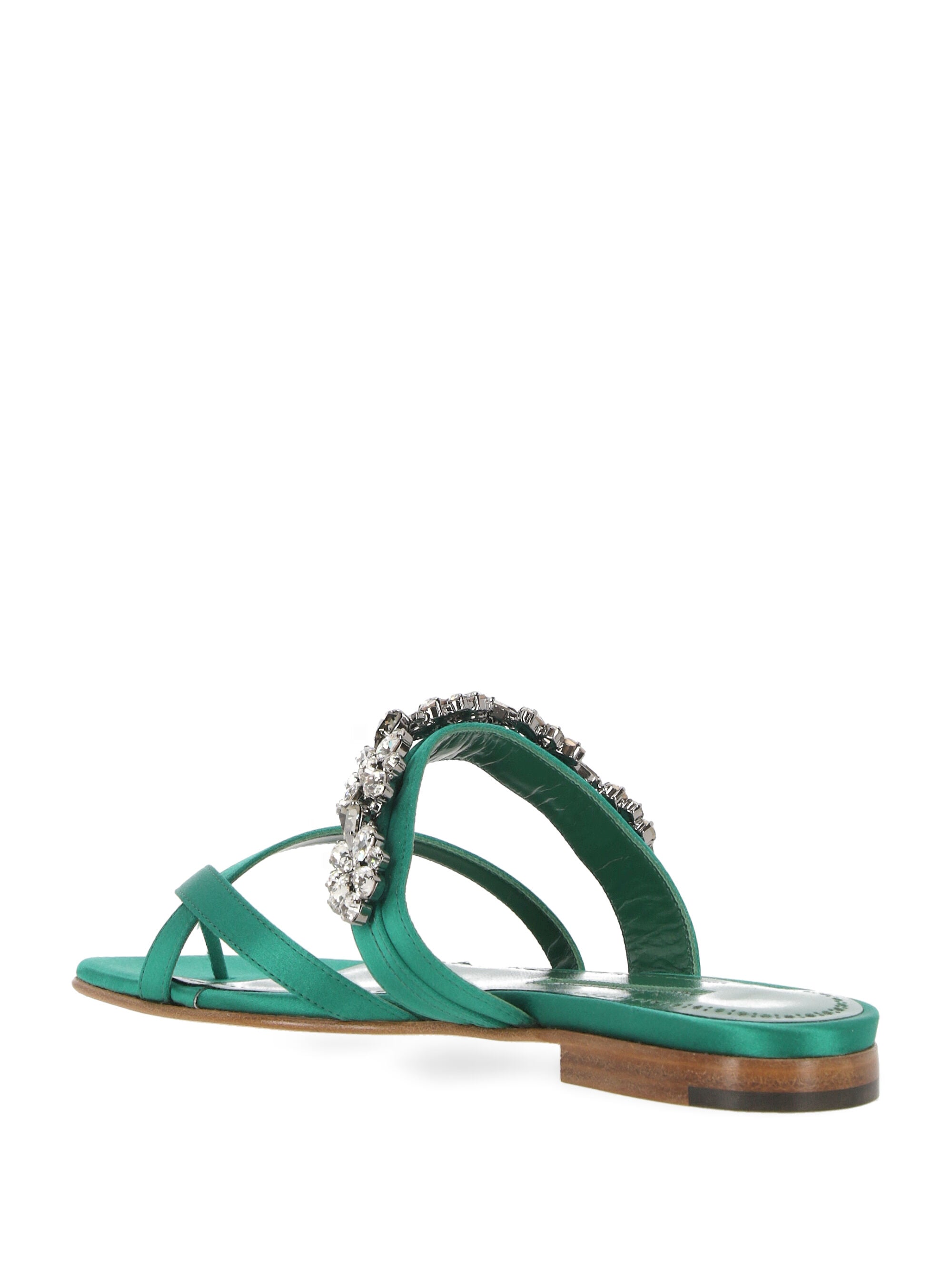 Manolo Blahnik 2241651 Woman BGRN Sandals - Zuklat