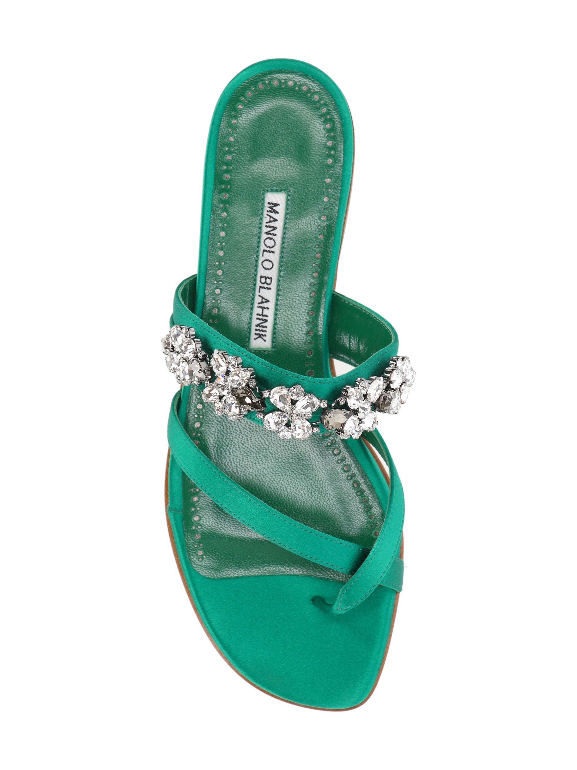 Manolo Blahnik 2241651 Woman BGRN Sandals - Zuklat