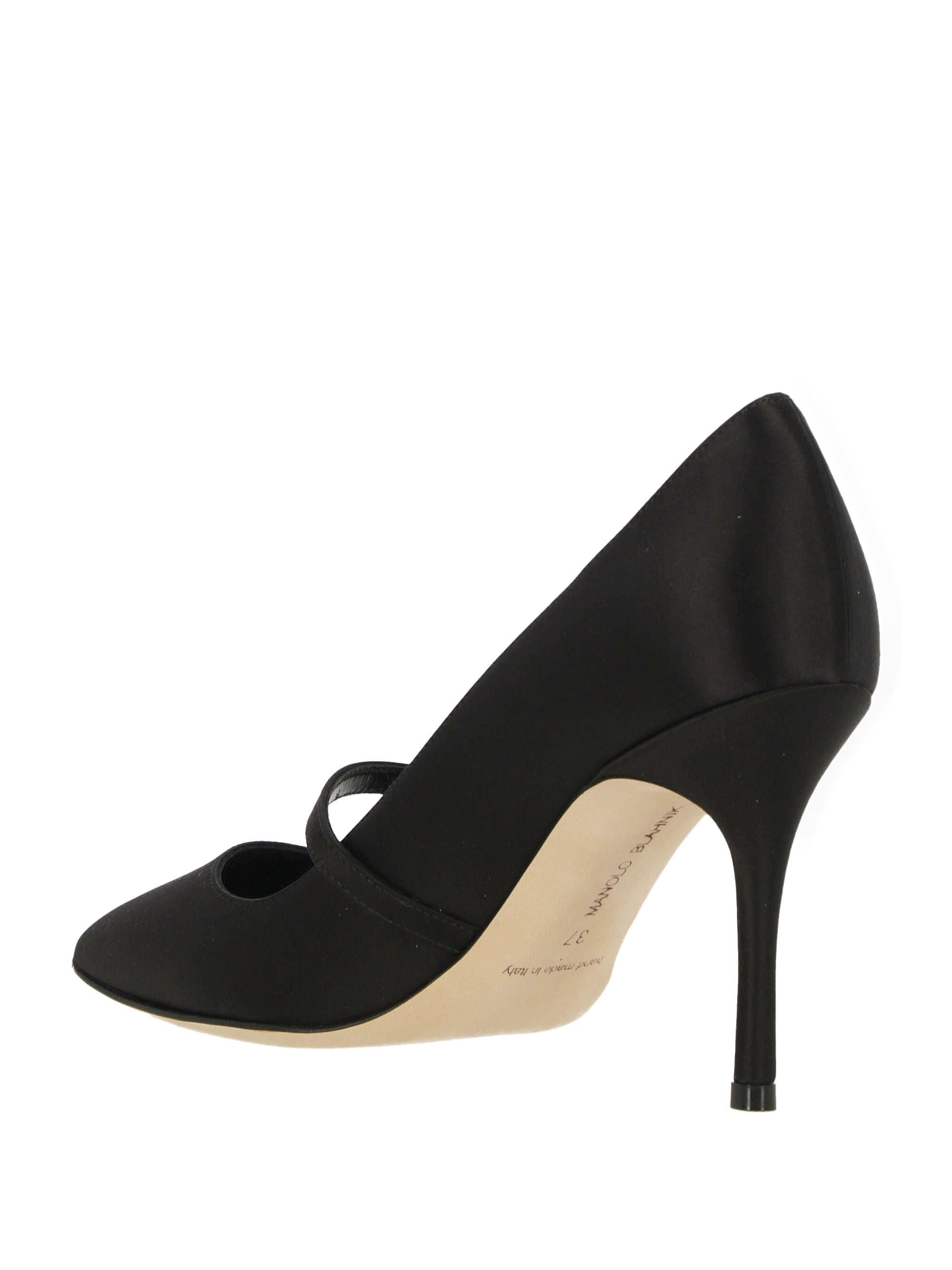 Manolo Blahnik 2241703 Woman BLCK With Heel - Zuklat