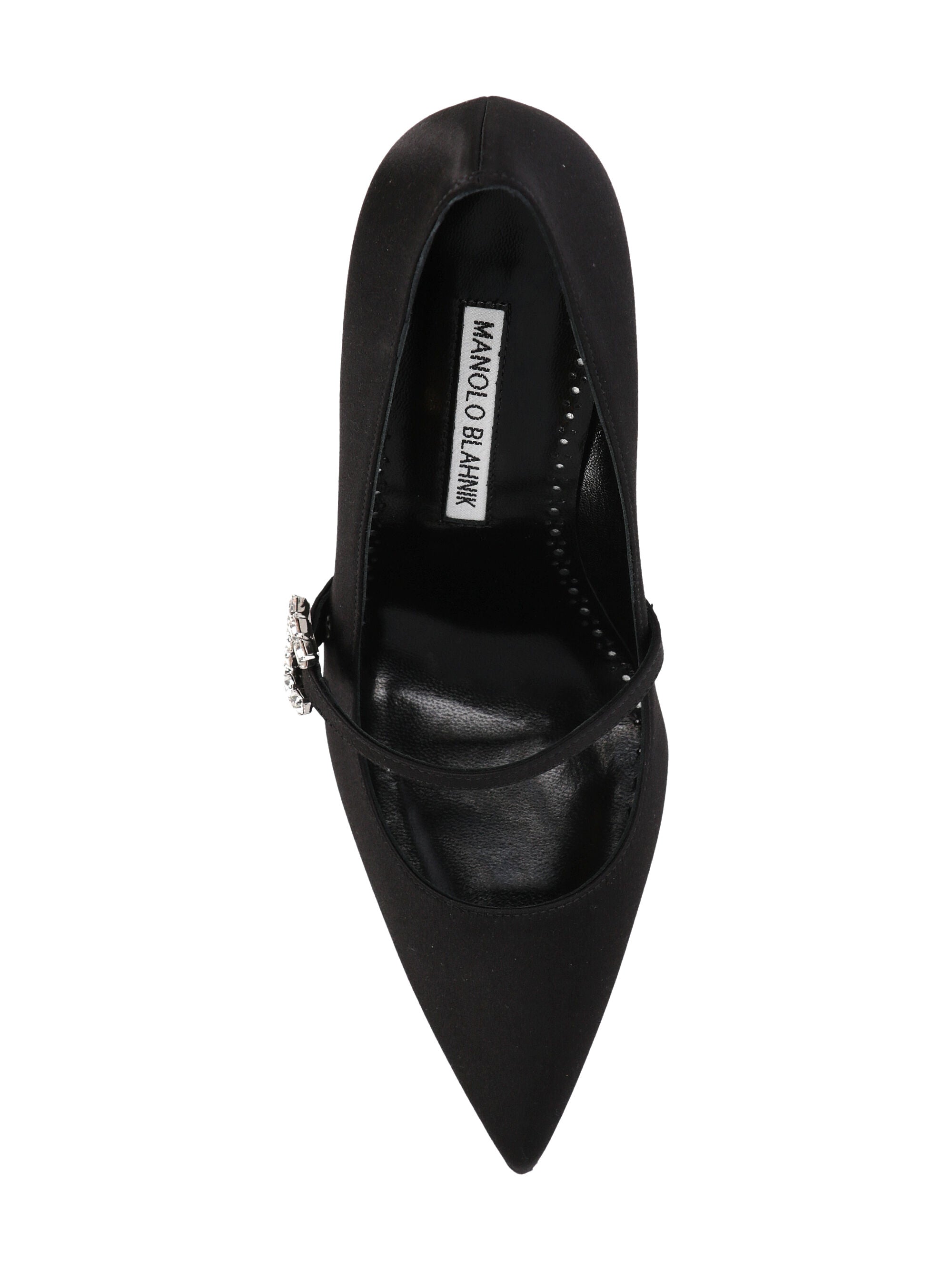 Manolo Blahnik 2241703 Woman BLCK With Heel - Zuklat