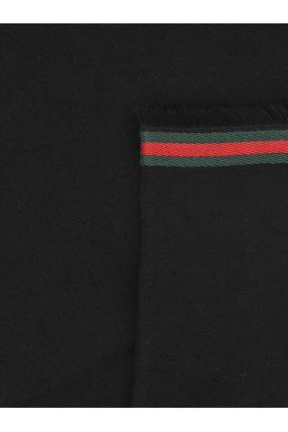 Gucci 795284 Man Black/dark green Scarfs - Zuklat