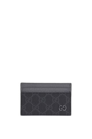 Gucci 768248 Man BLACK/STEEL/STEEL Wallets - Zuklat