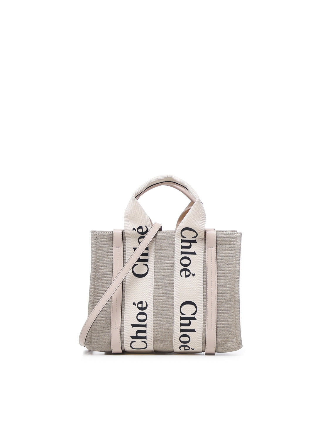 Chloè CHC22AS397I26 Woman Cement pink Bags.. - Zuklat