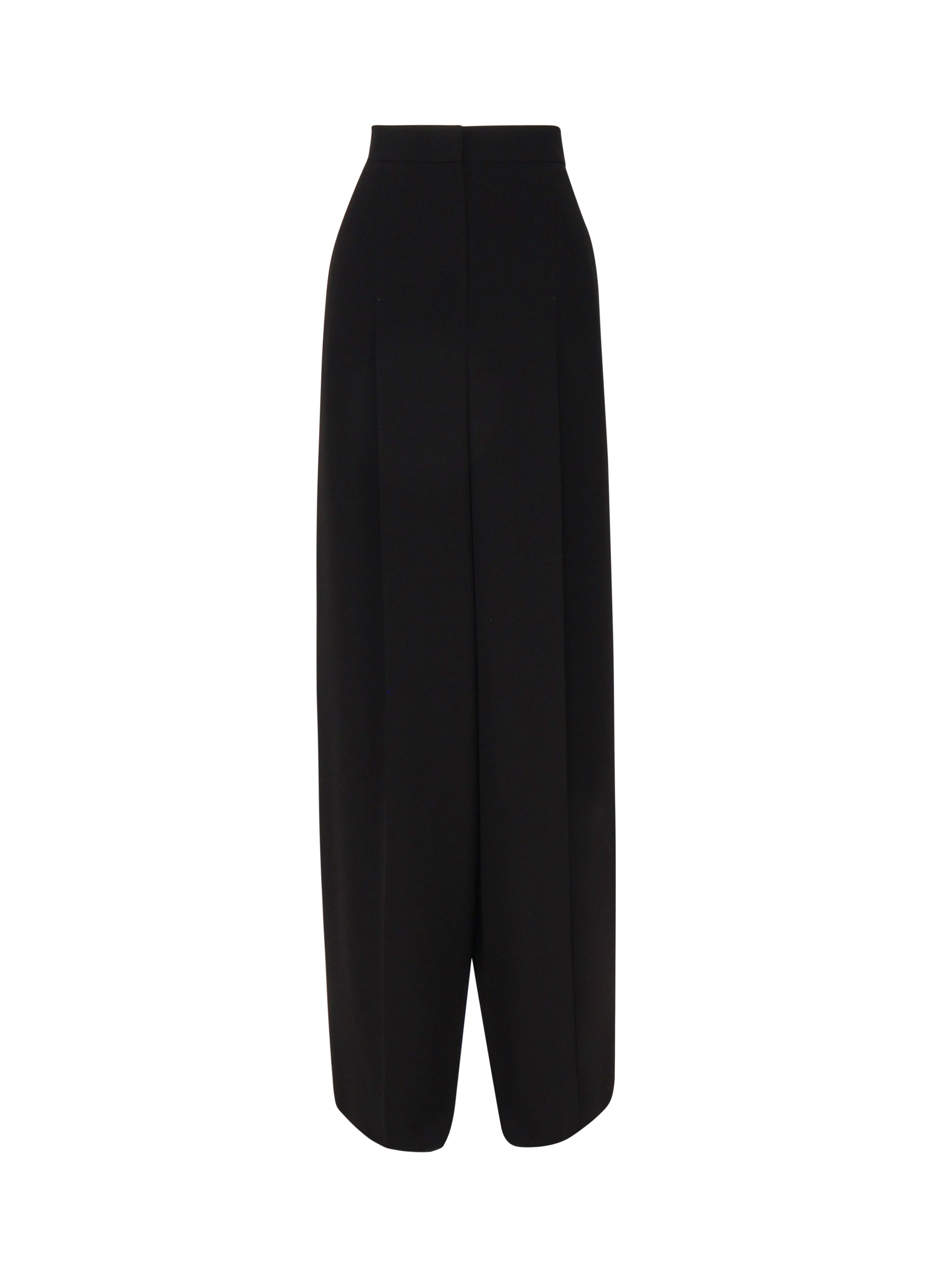 Max Mara 2421136041600 Woman Black Trousers - Zuklat