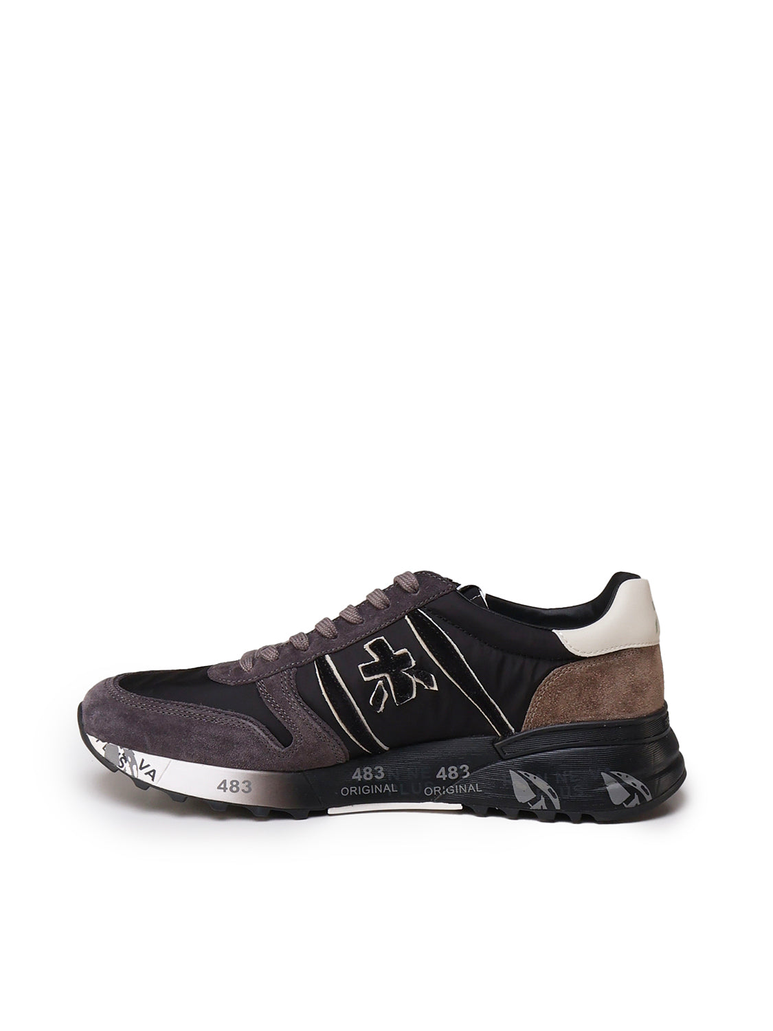 Premiata LANDER Man Black Sneakers - Zuklat