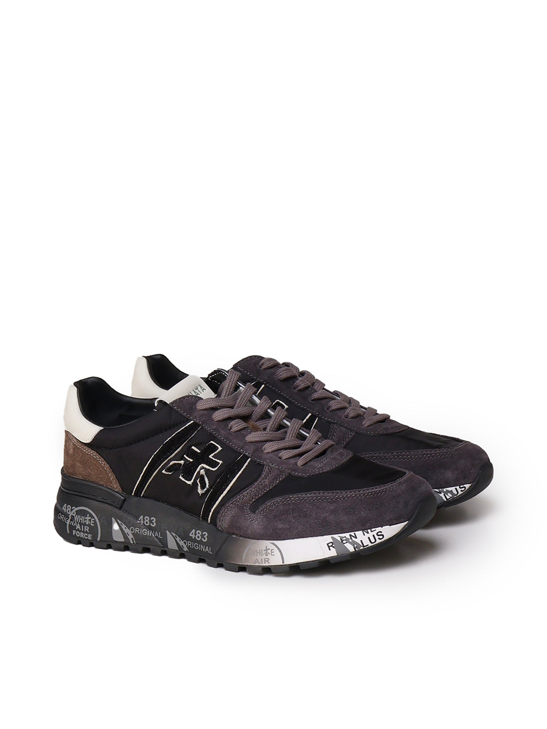 Premiata LANDER Man Black Sneakers - Zuklat