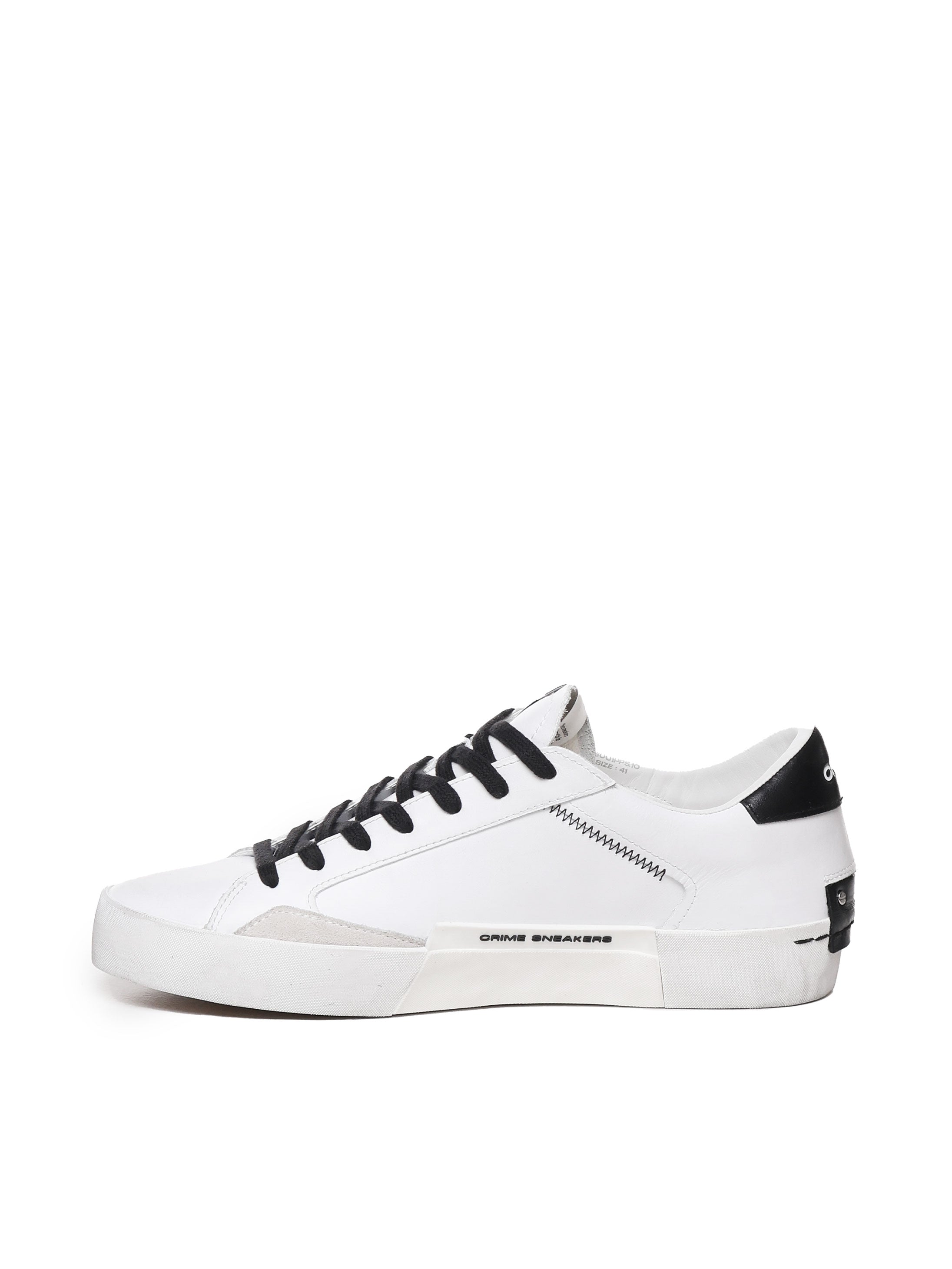 Crime London 16001PP5 Man White Sneakers - Zuklat