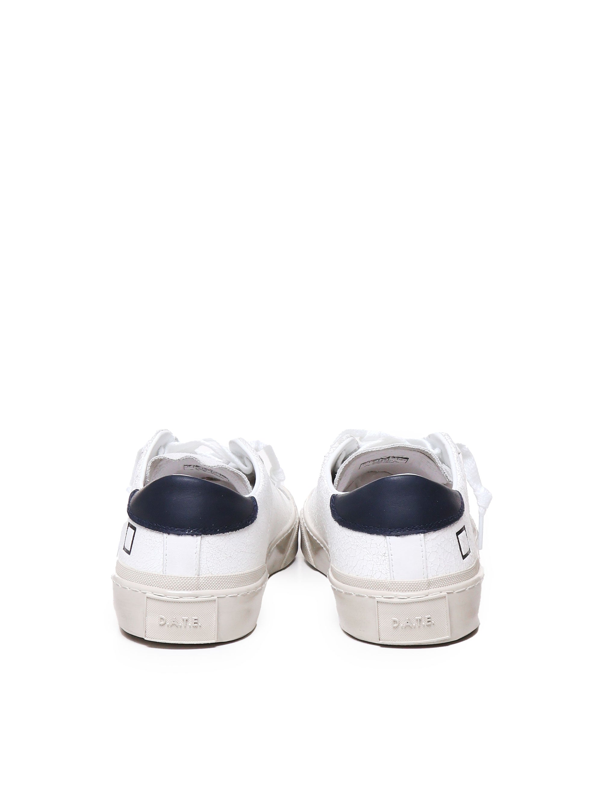 D.A.T.E. M411 Man White-blue Sneakers - Zuklat