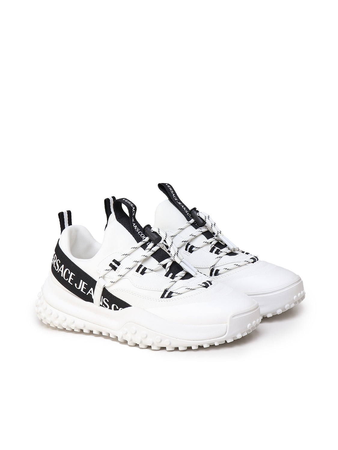 VERSACE JEANS COUTURE 77YA3SN2 Man White Sneakers - Zuklat