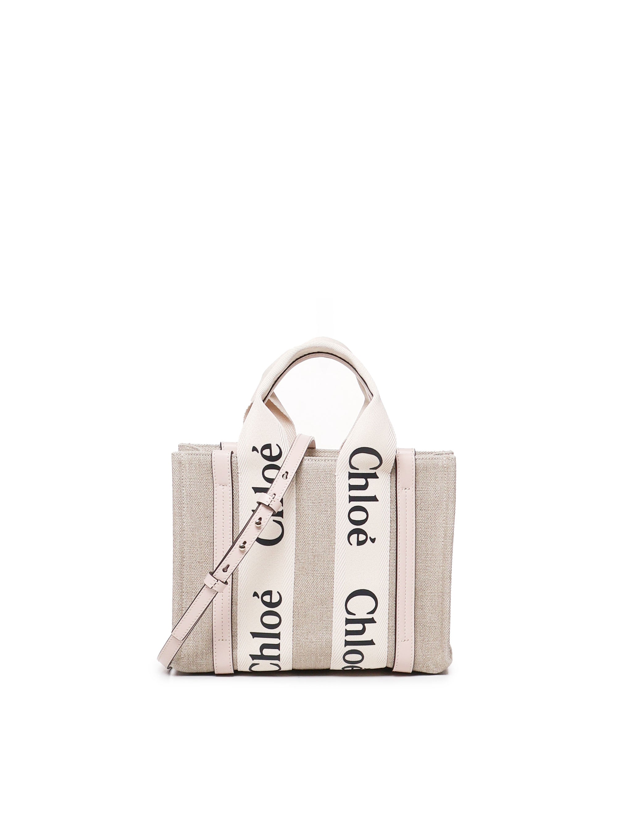 Chloè CHC22AS397I26 Woman Cement pink Bags.. - Zuklat