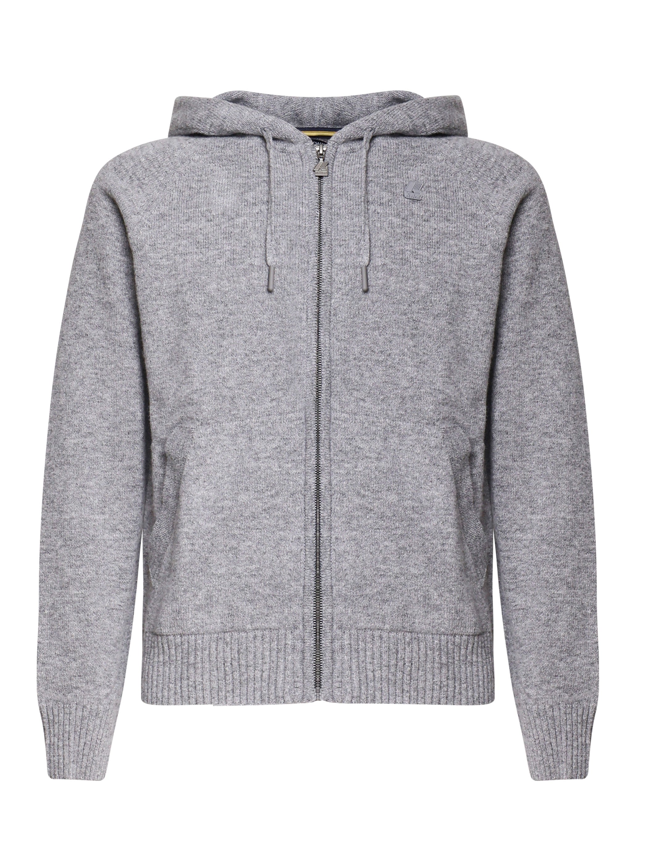 K-Way K2112SW Man Grey Sweaters - Zuklat