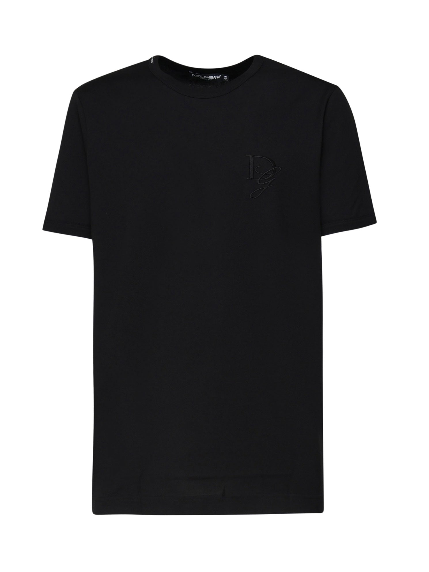 Dolce & Gabbana G8RN8Z Man Black T-shirts and Polos - Zuklat