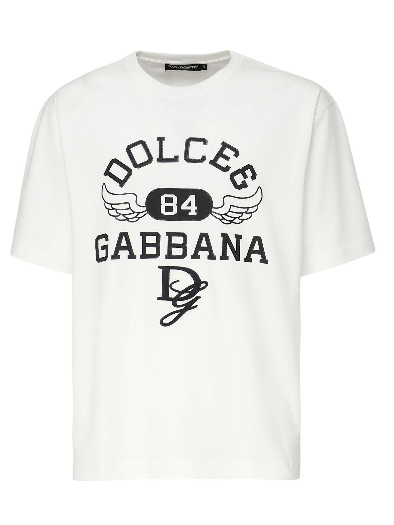 Dolce & Gabbana G8PN9Z Man White T-shirts and Polos - Zuklat