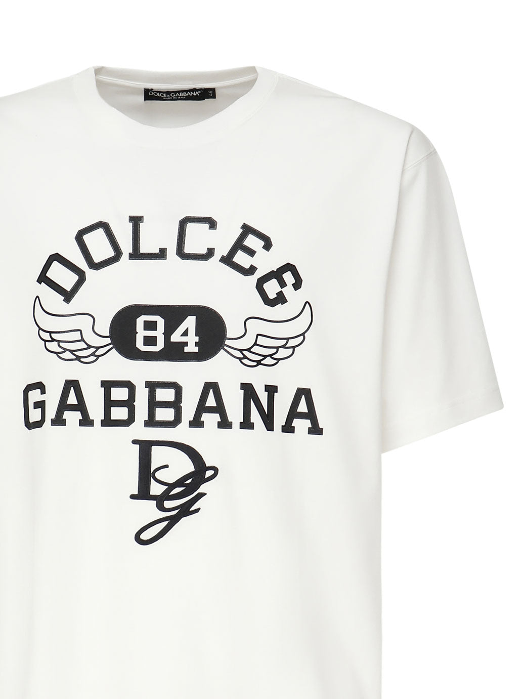 Dolce & Gabbana G8PN9Z Man White T-shirts and Polos - Zuklat