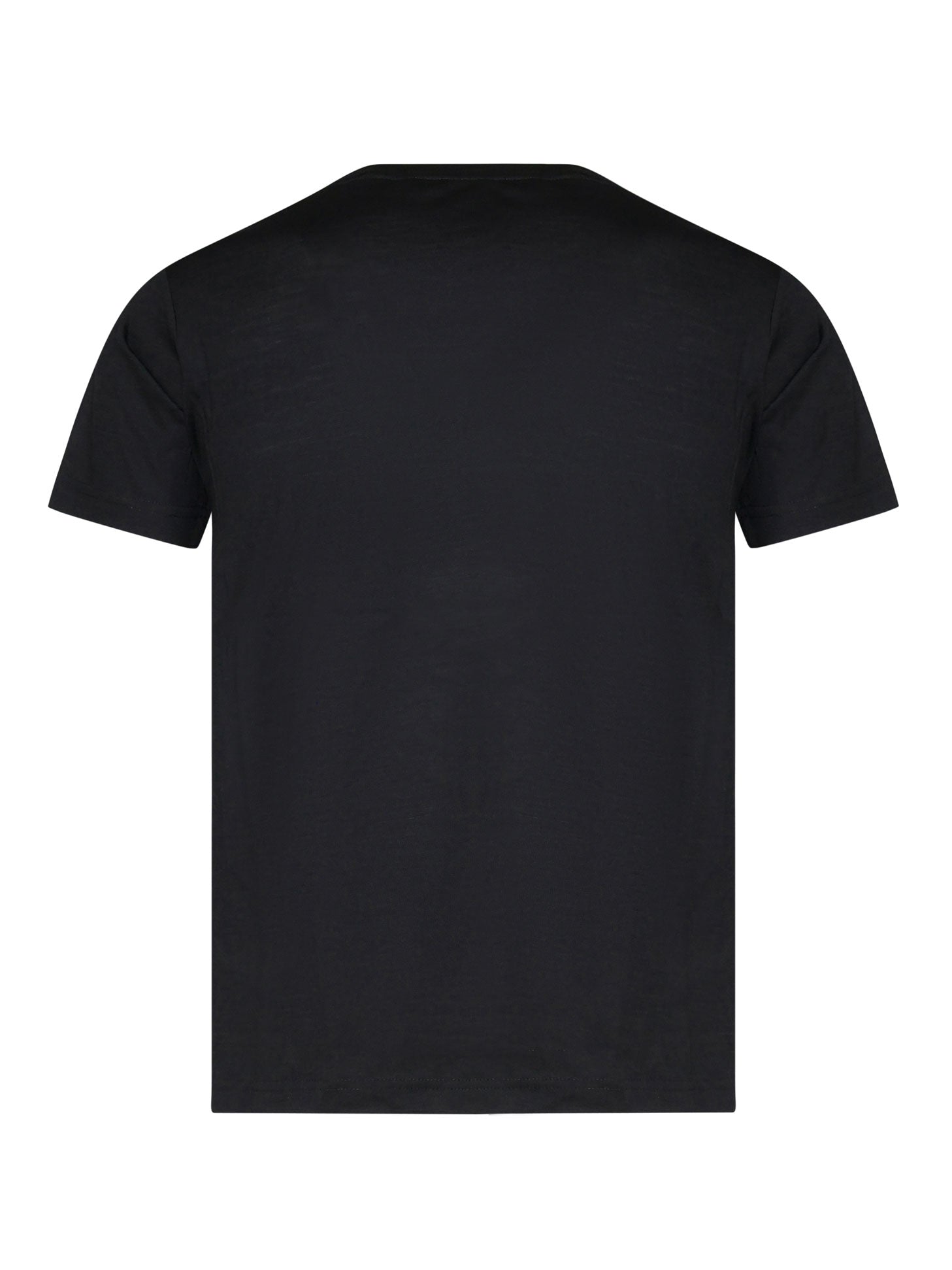 K-Way K61325W Man Black pure T-shirts and Polos - Zuklat