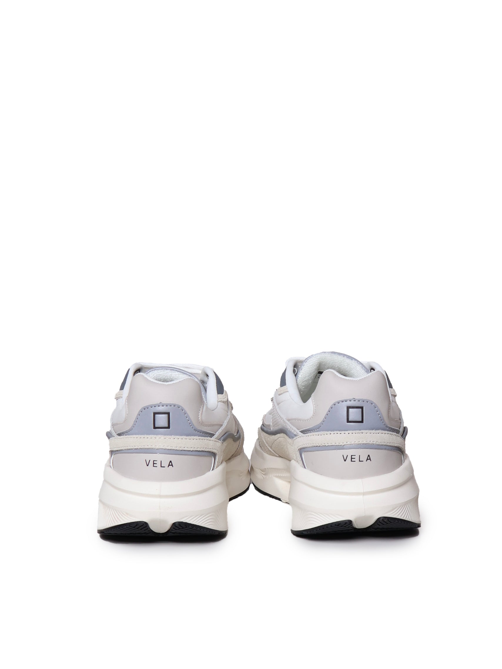 D.A.T.E. M411 Man White Sneakers - Zuklat