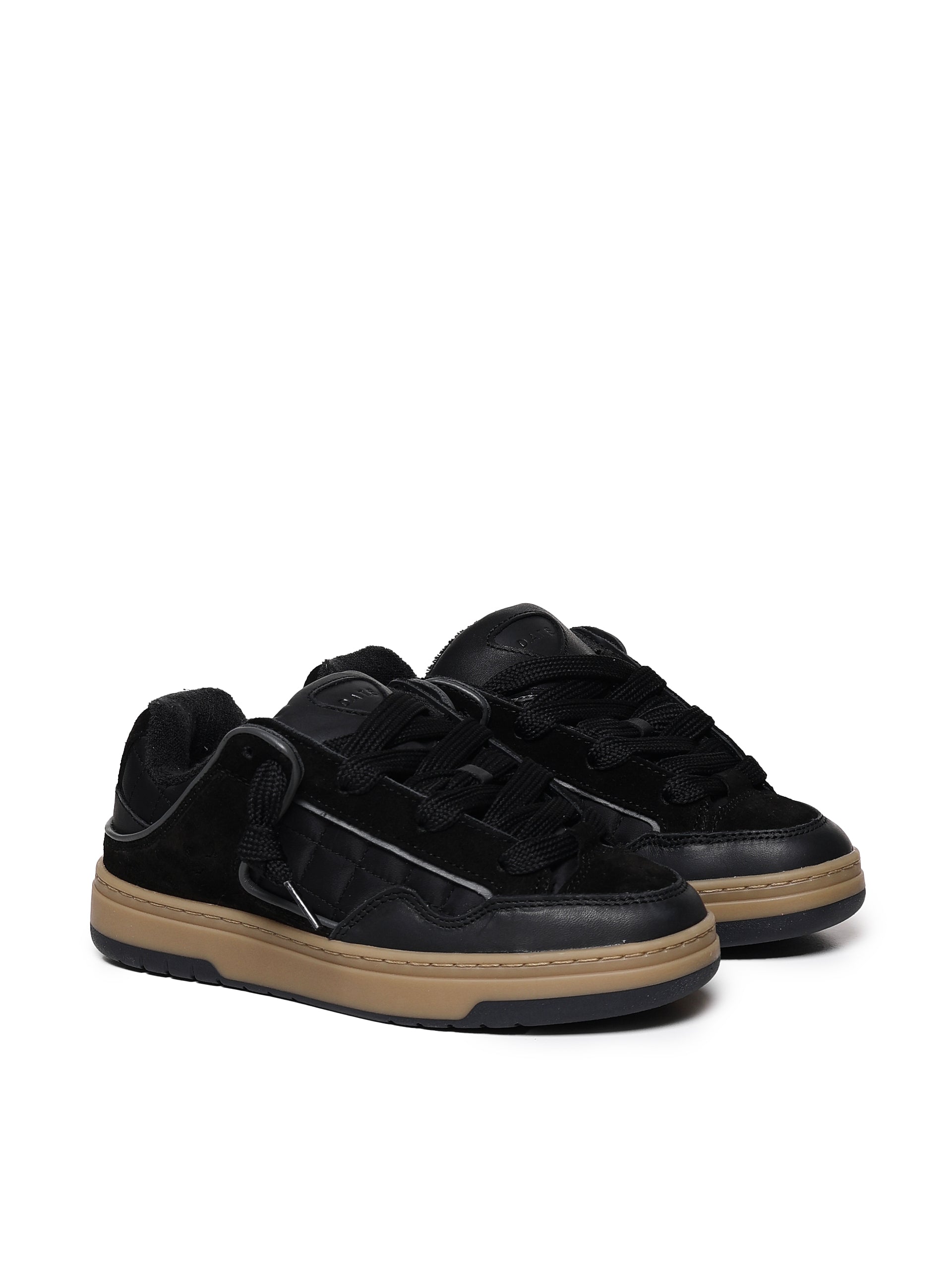 D.A.T.E. W411 Woman Black Sneakers - Zuklat