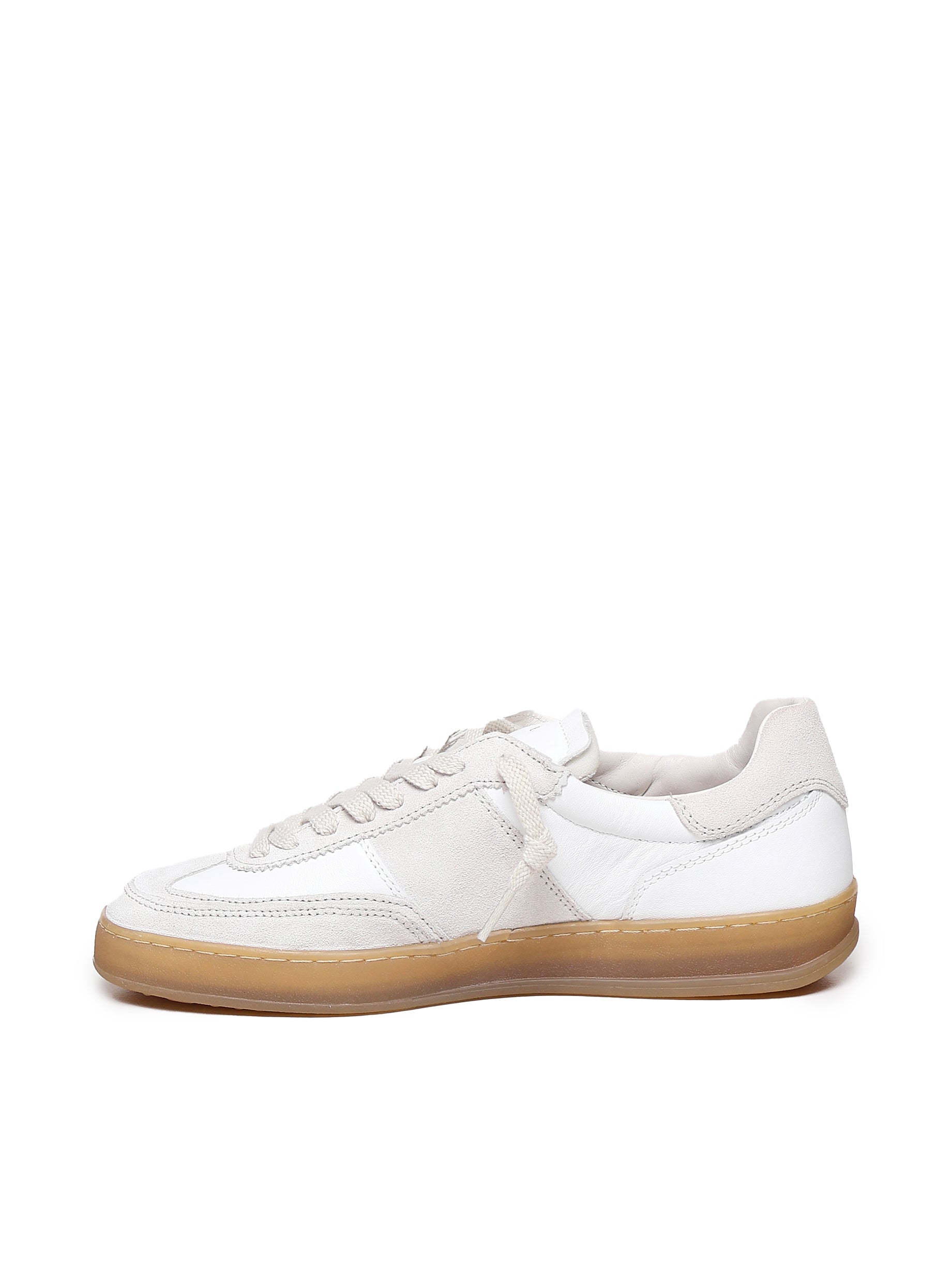 D.A.T.E. M411 Man White Sneakers - Zuklat