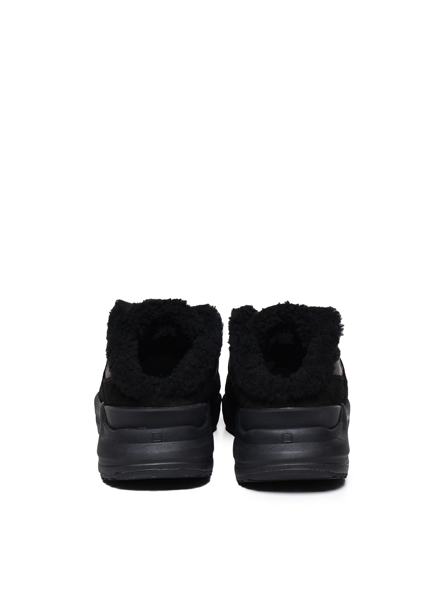 D.A.T.E. W411 Woman Black Sneakers - Zuklat