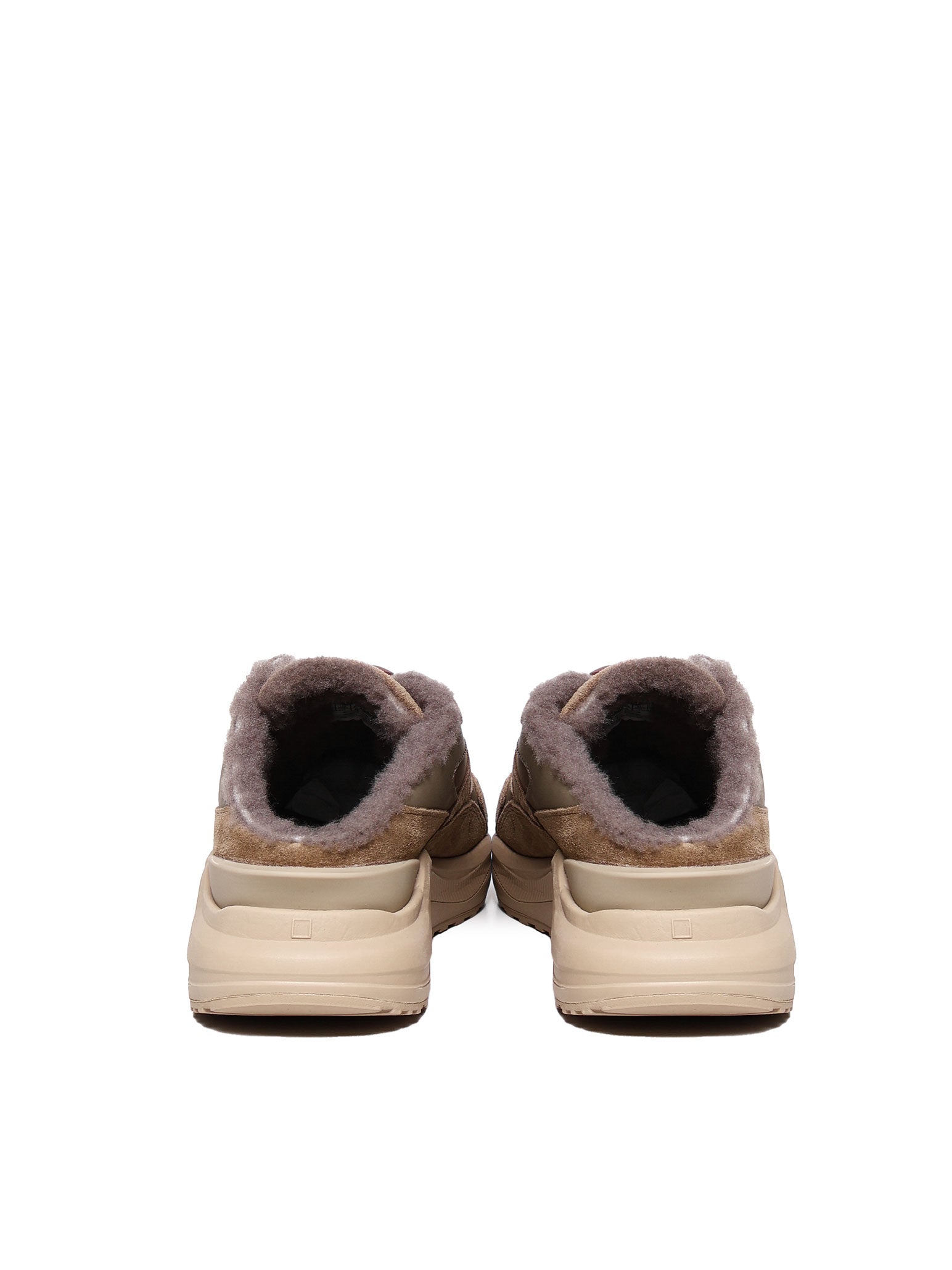 D.A.T.E. W411 Woman Beige Sneakers - Zuklat