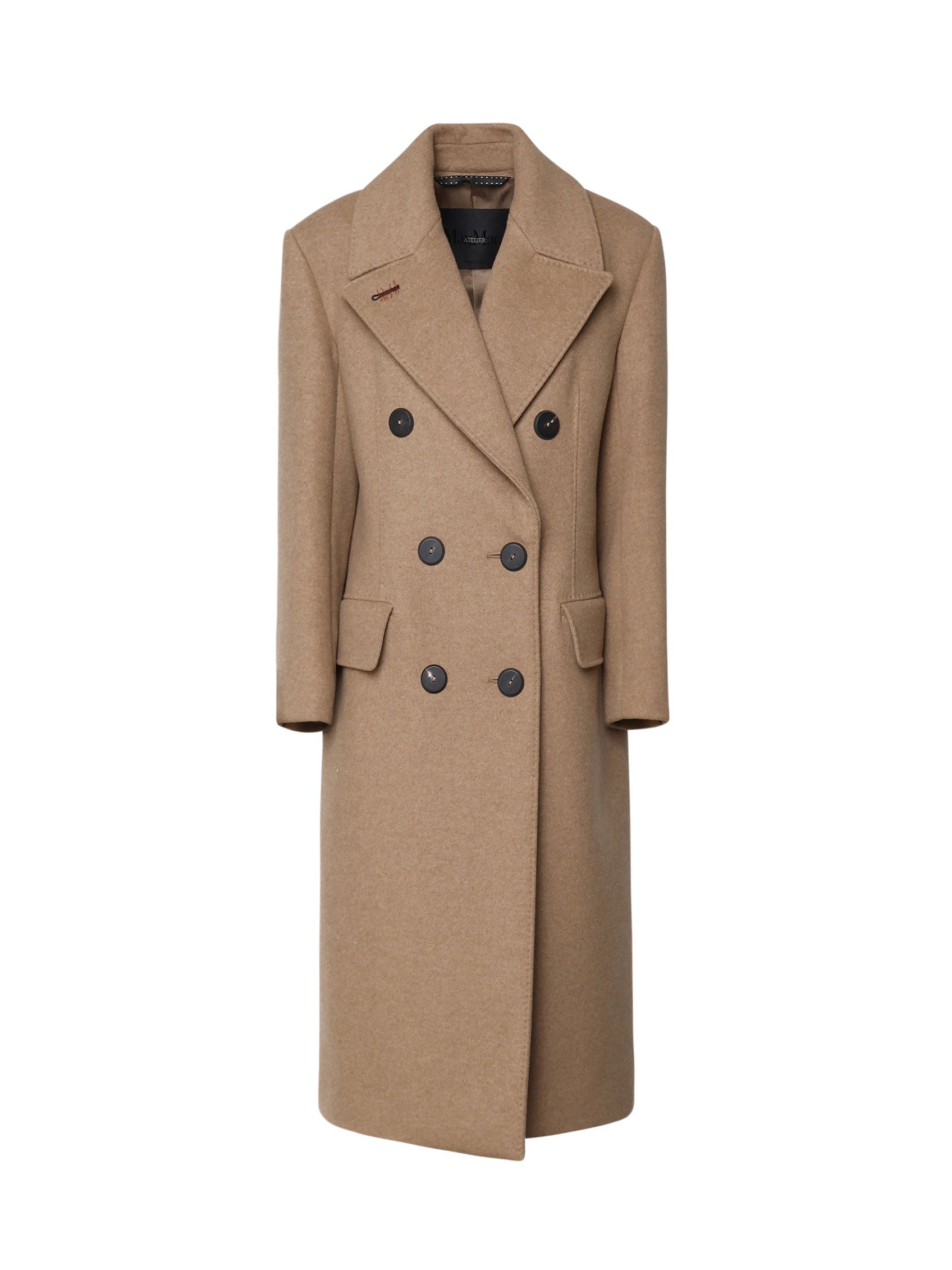 Max Mara 2421016015600 Woman Brown Coats - Zuklat