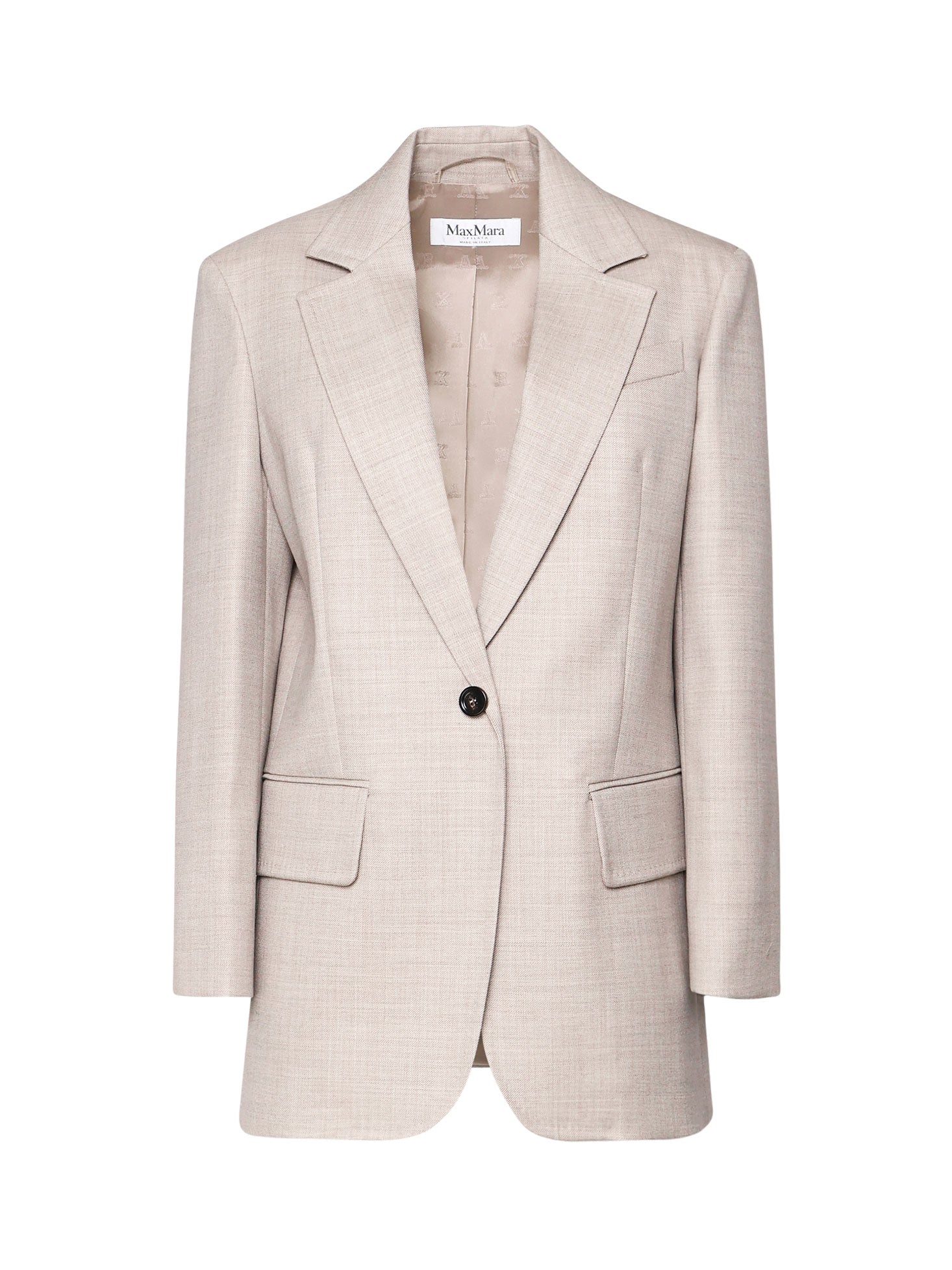 Max Mara 2421046153600 Woman Beige Jackets - Zuklat