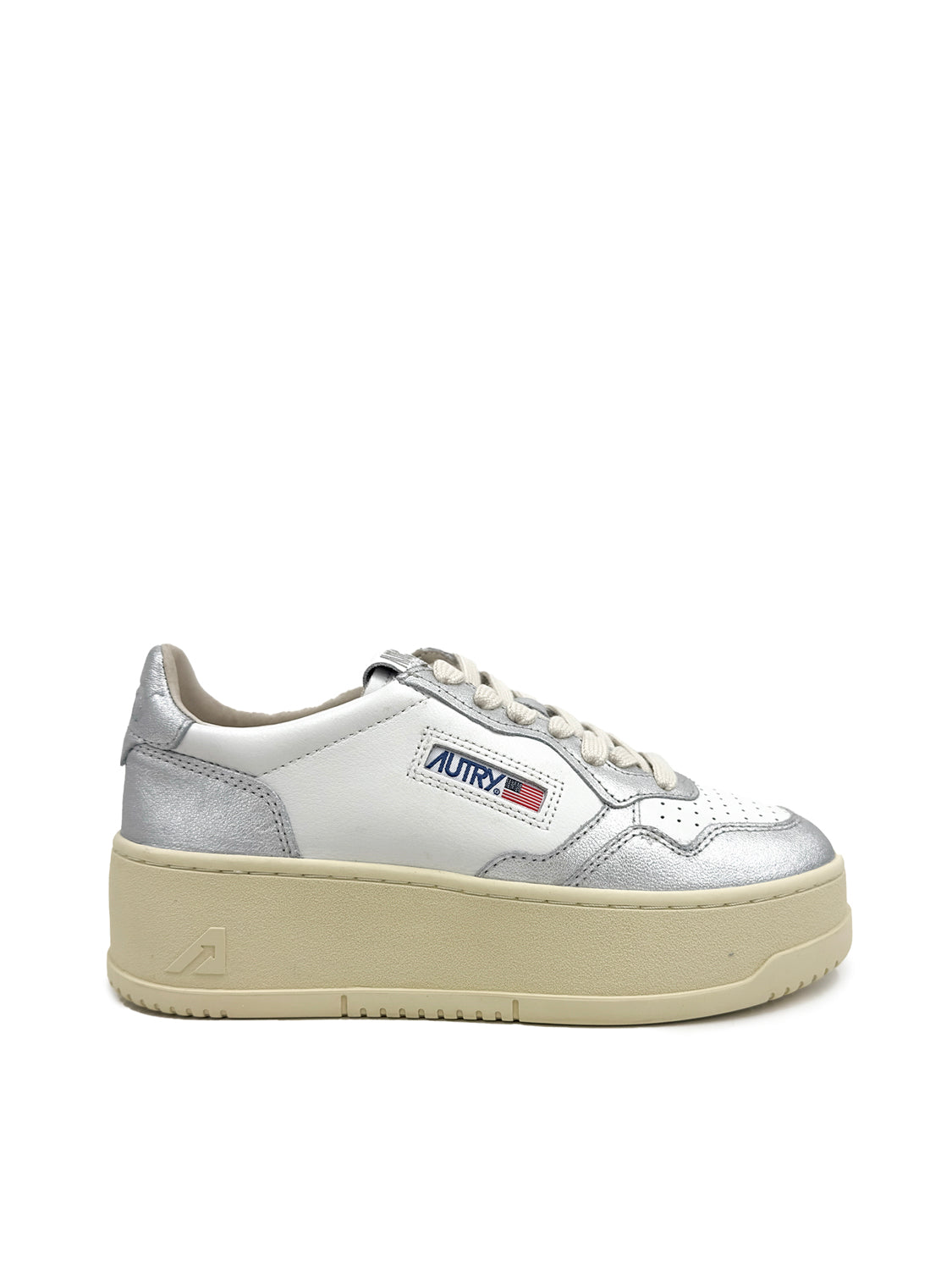 AUTRY PTLW Woman White Sneakers - Zuklat