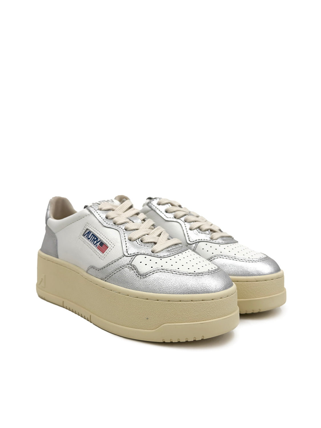 AUTRY PTLW Woman White Sneakers - Zuklat