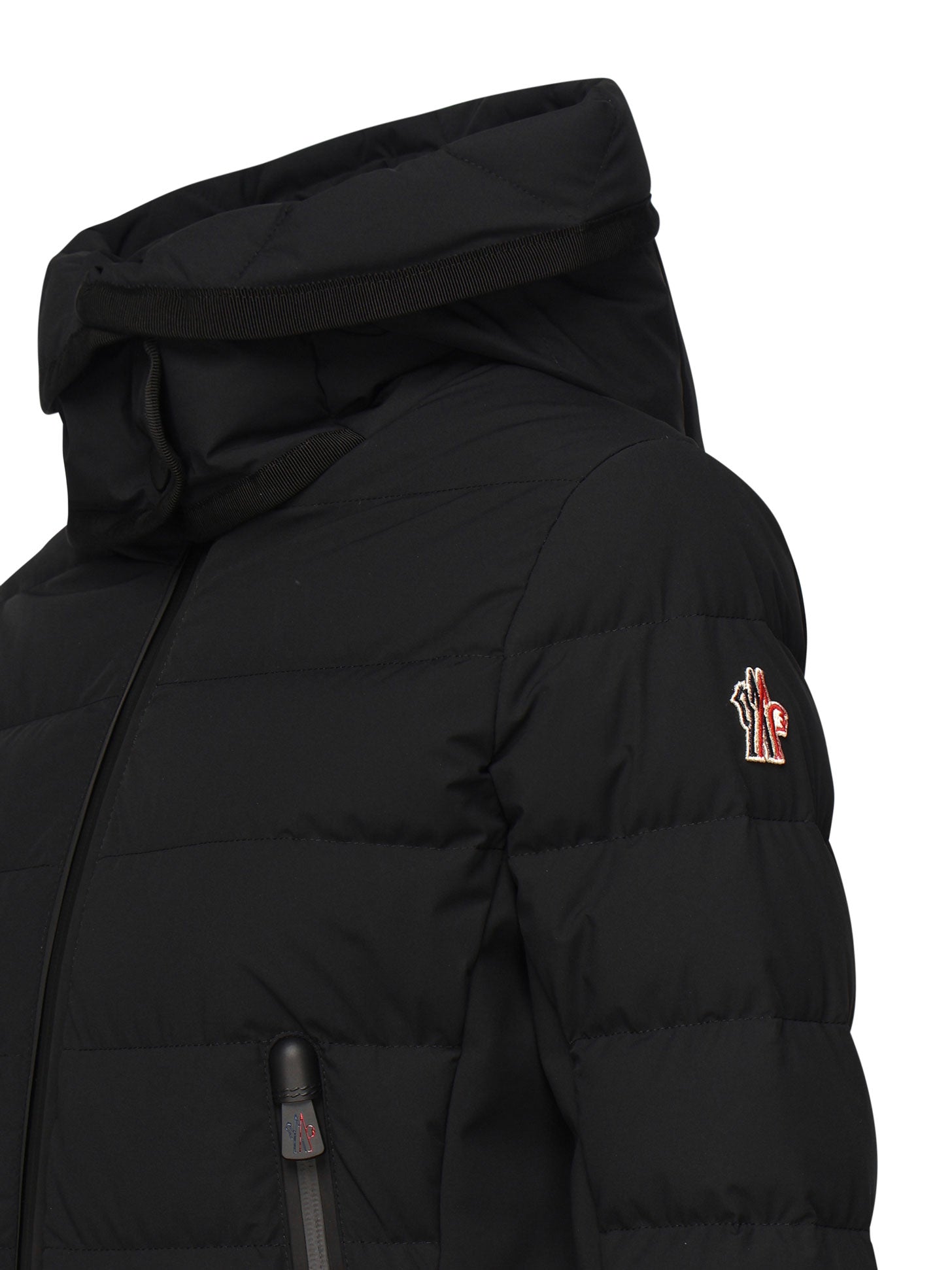 Moncler J20981A00048 Woman Black Coats - Zuklat