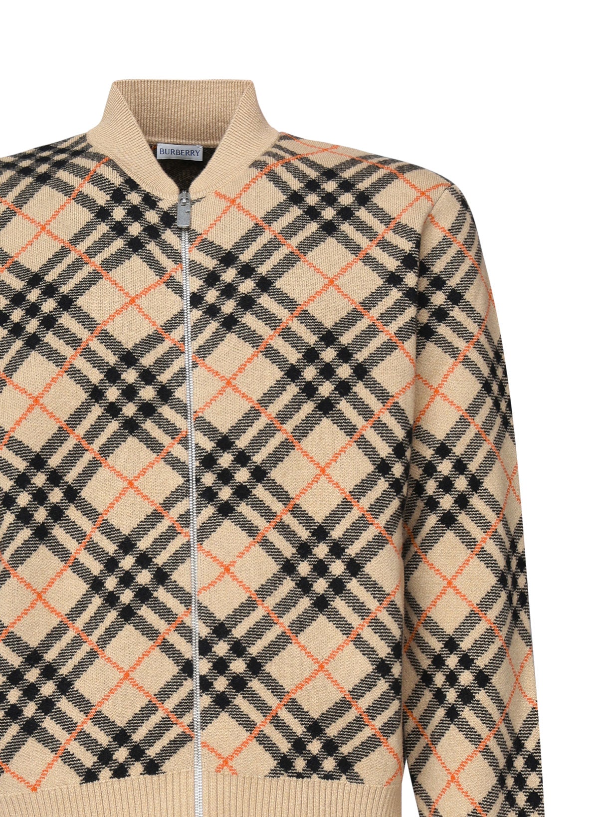 Burberry 8099927 Man SAND IP CHECK Sweaters - Zuklat