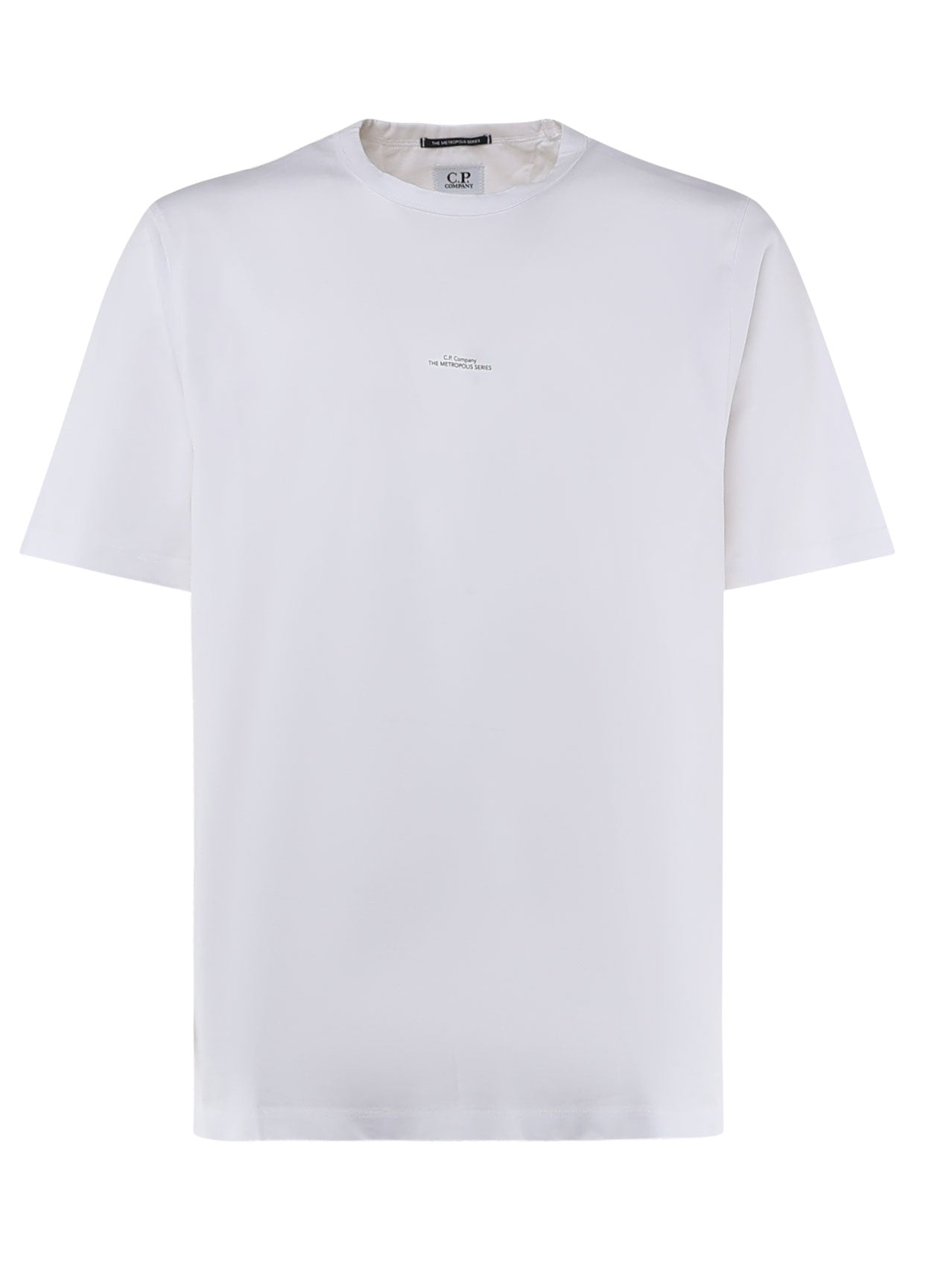 C.P.Company 17CLTS038A00 Man White T-shirts and Polos - Zuklat