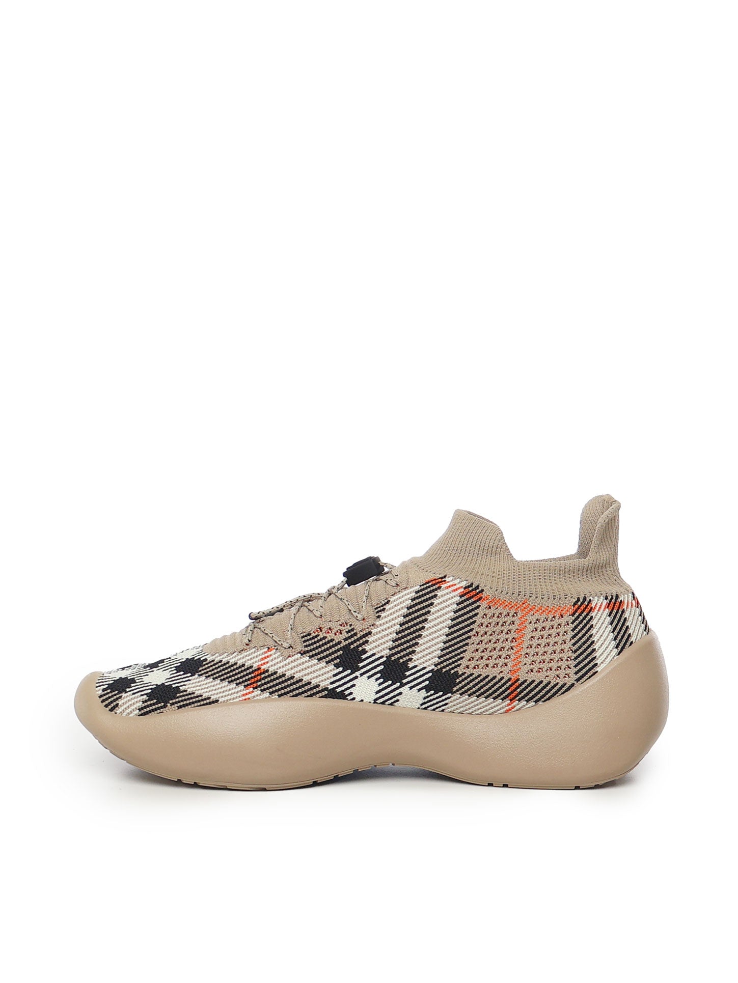 Burberry 8099320 Man BEIGE VINTAGE check Sneakers - Zuklat