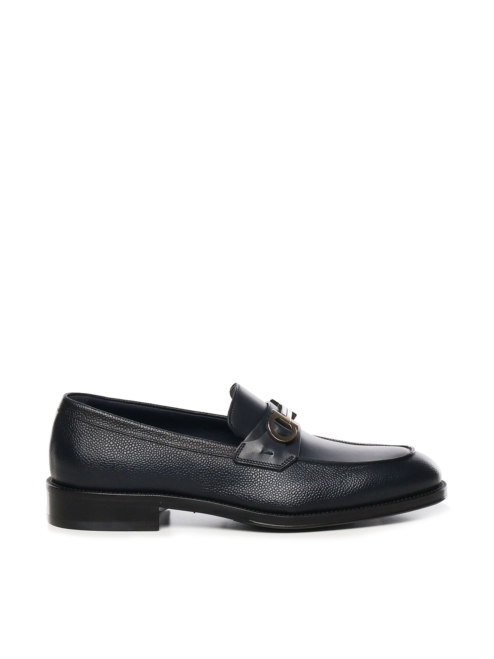 Ferragamo 029276 Man Blue Flat shoes - Zuklat