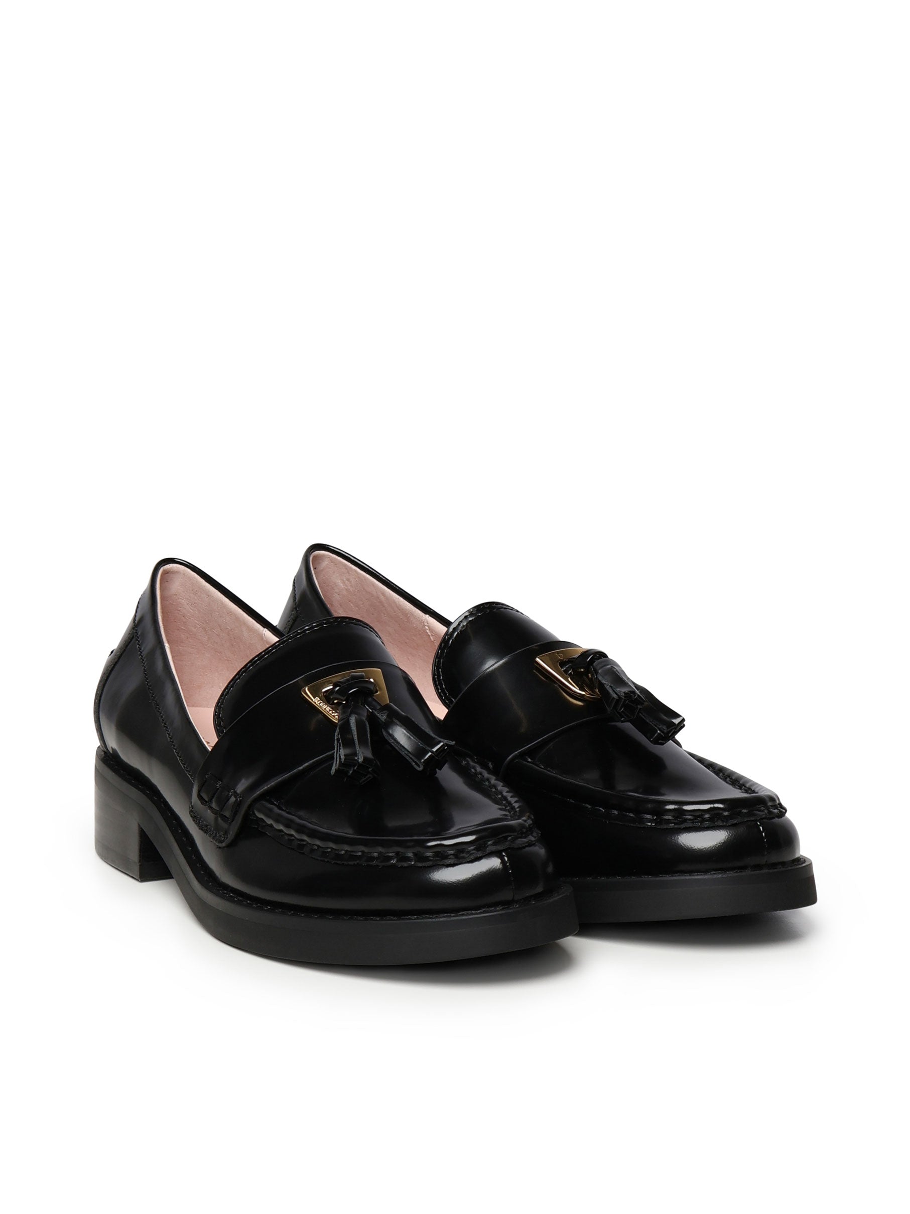 Coccinelle E4PF2160101 Woman Black Flat shoes - Zuklat