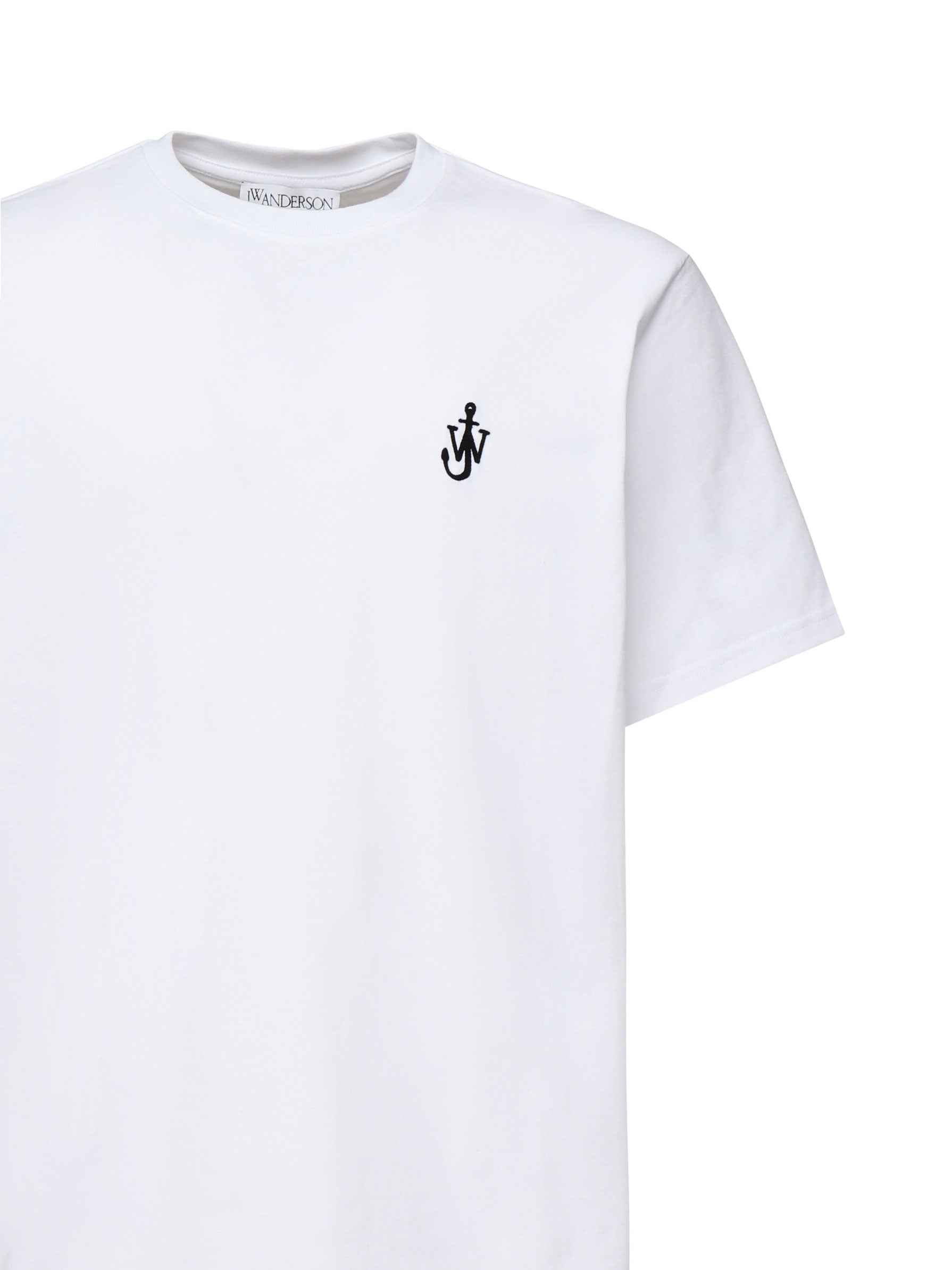 JW ANDERSON JT0257 Man White T-shirts and Polos - Zuklat