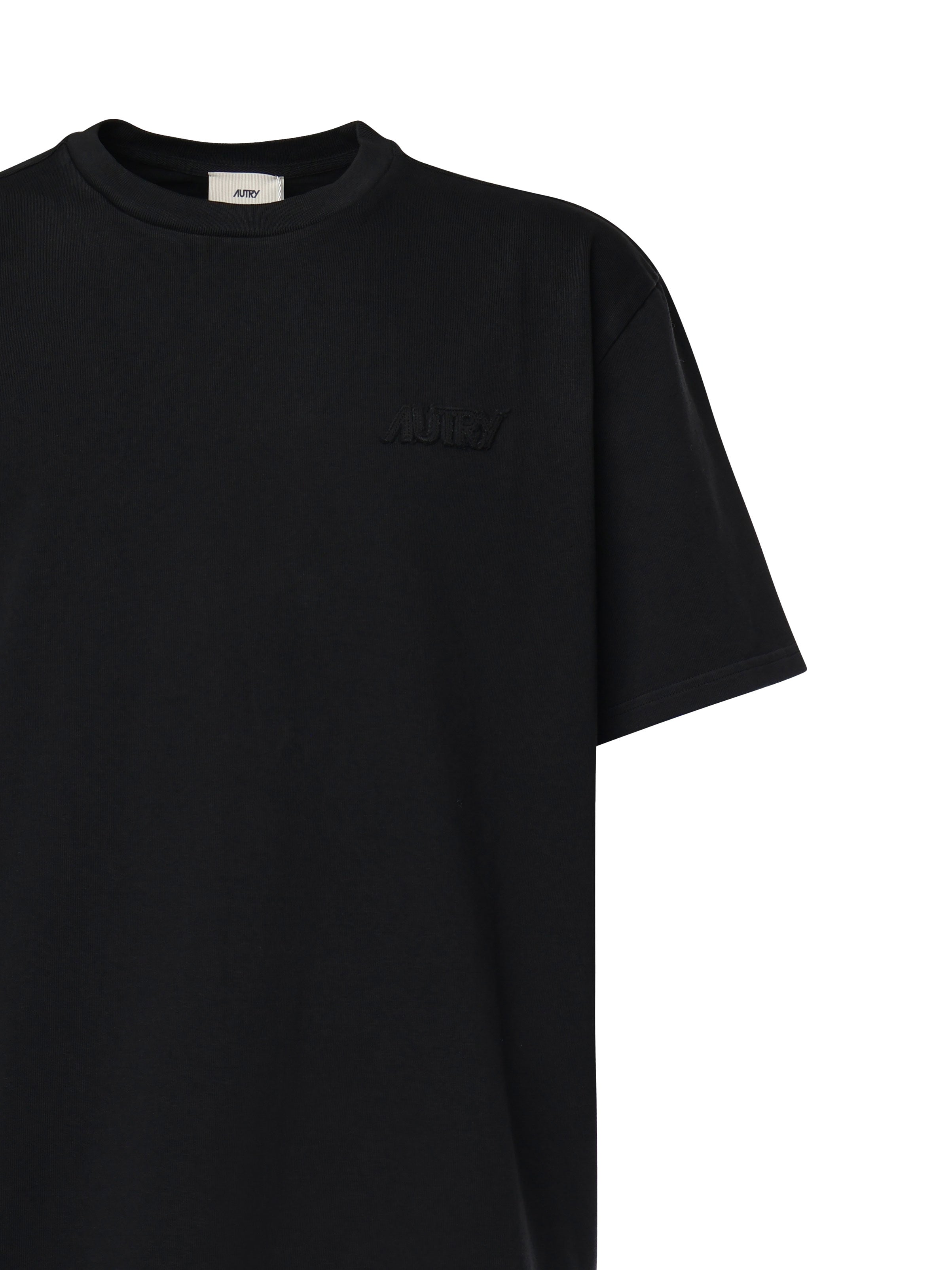 AUTRY TSPX Man Black T-shirts and Polos - Zuklat