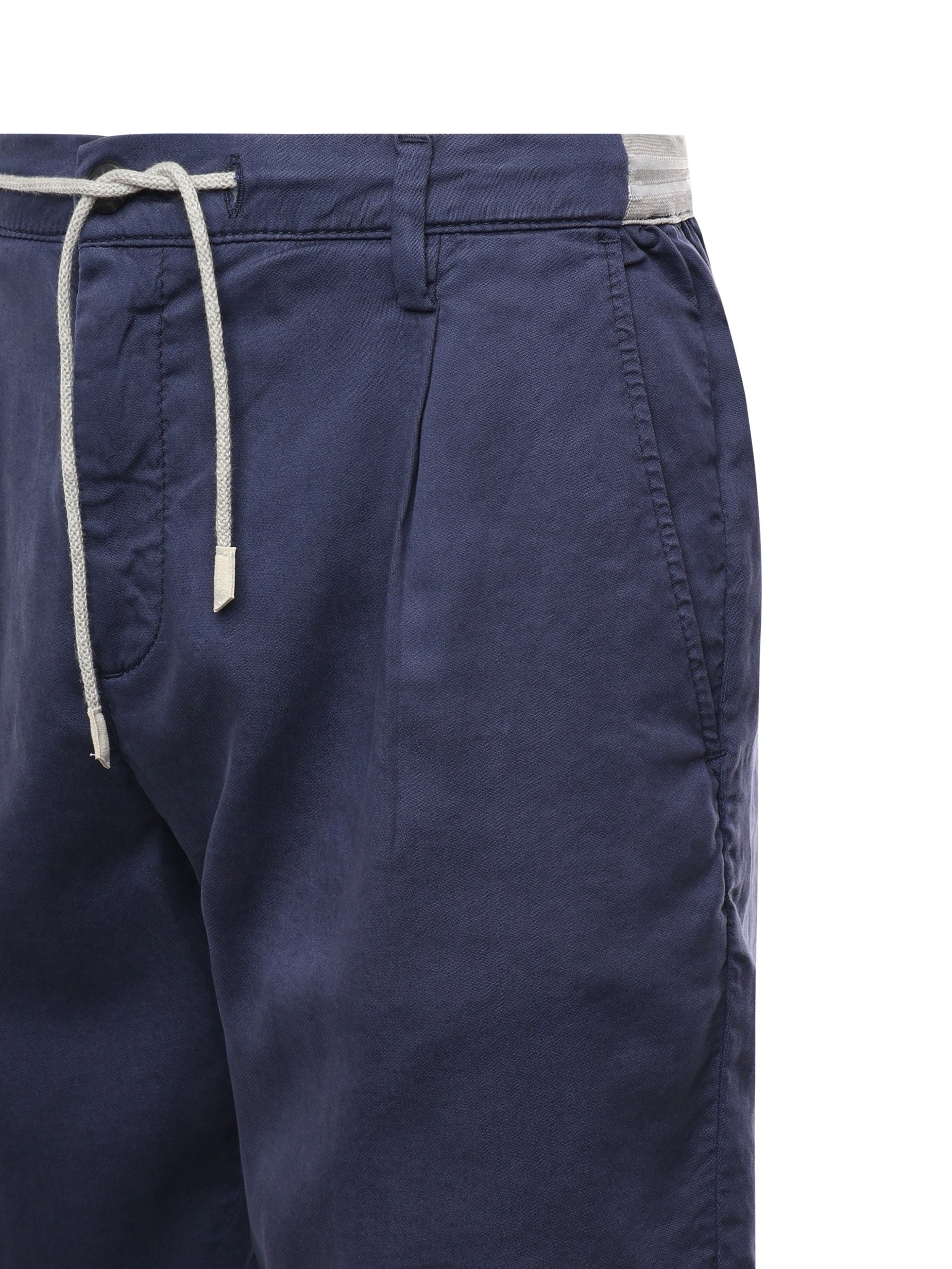 Eleventy K75BERI03TET0K008 Man Blue Shorts - Zuklat